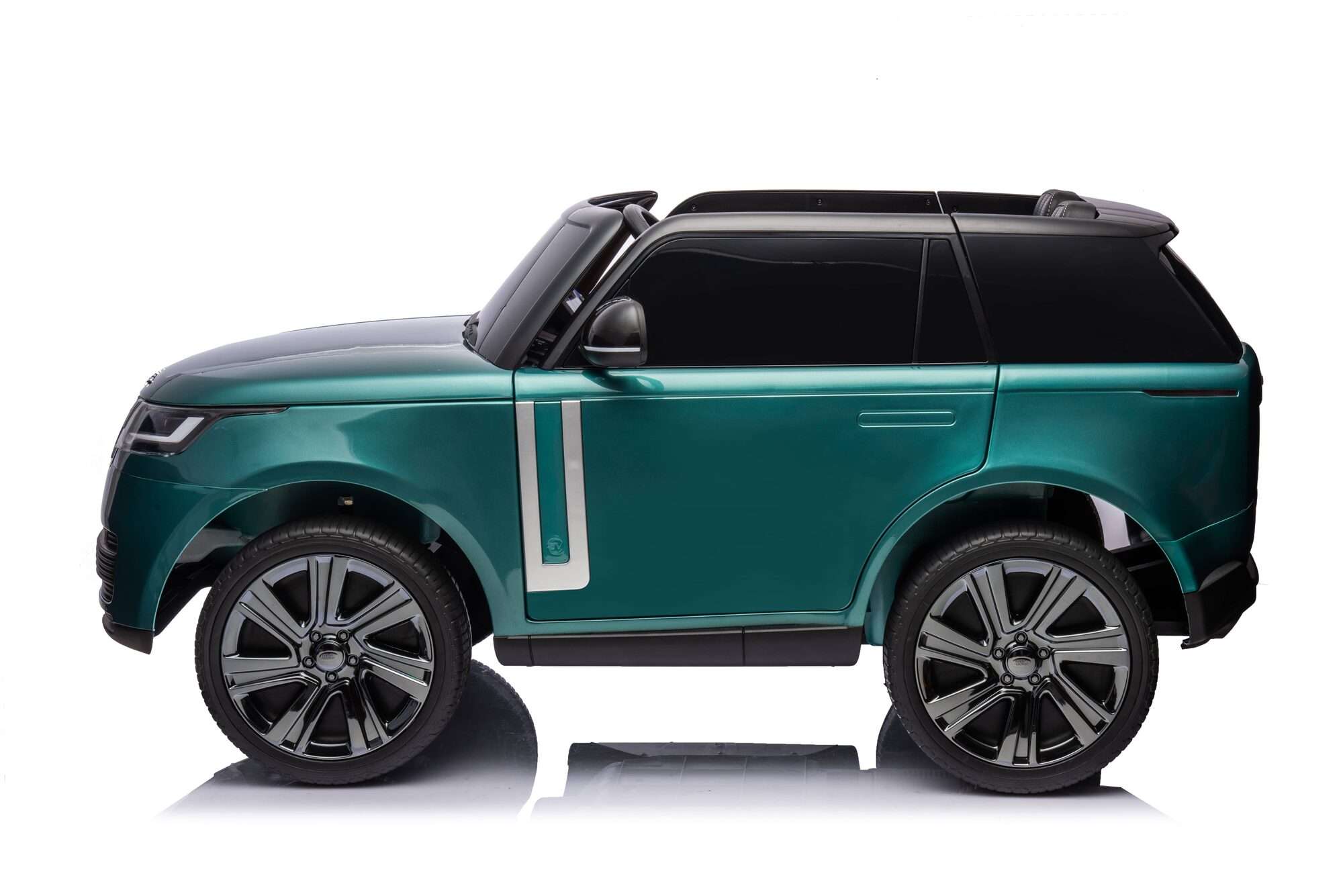 Image du produit : Coche eléctrico para niños Range Rover 2022 con licencia - Verde metalizado (de 3 a 8 años)
