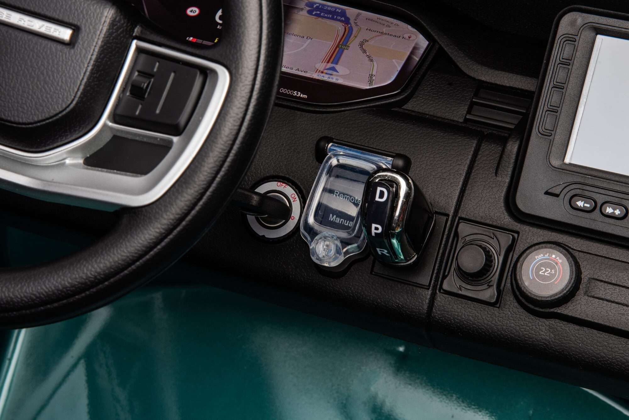 Image du produit : Coche eléctrico para niños Range Rover 2022 con licencia - Verde metalizado (de 3 a 8 años)