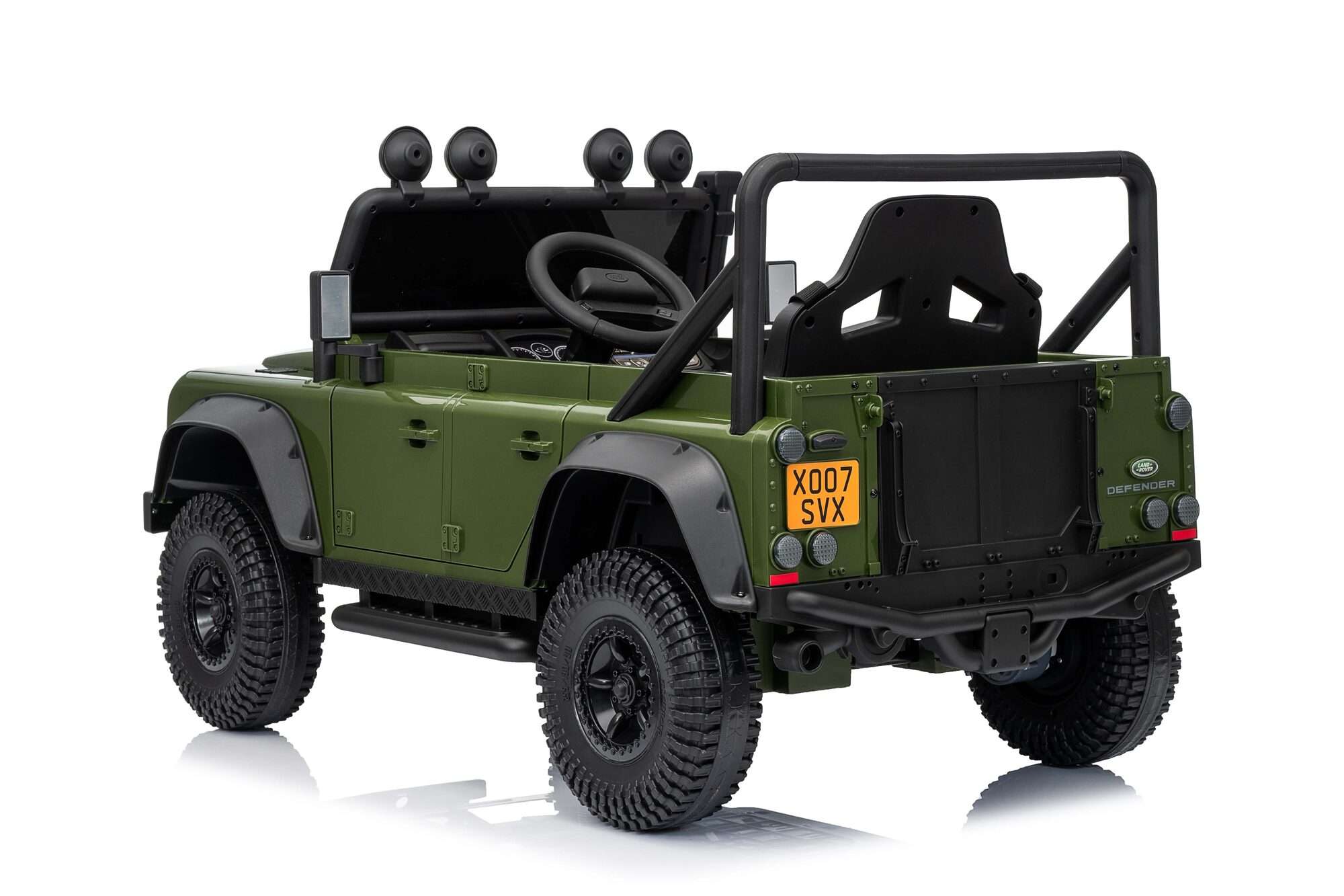 Image du produit : Land Rover Defender 110 SVX coche eléctrico para niños - Army Green (3 a 8 años)