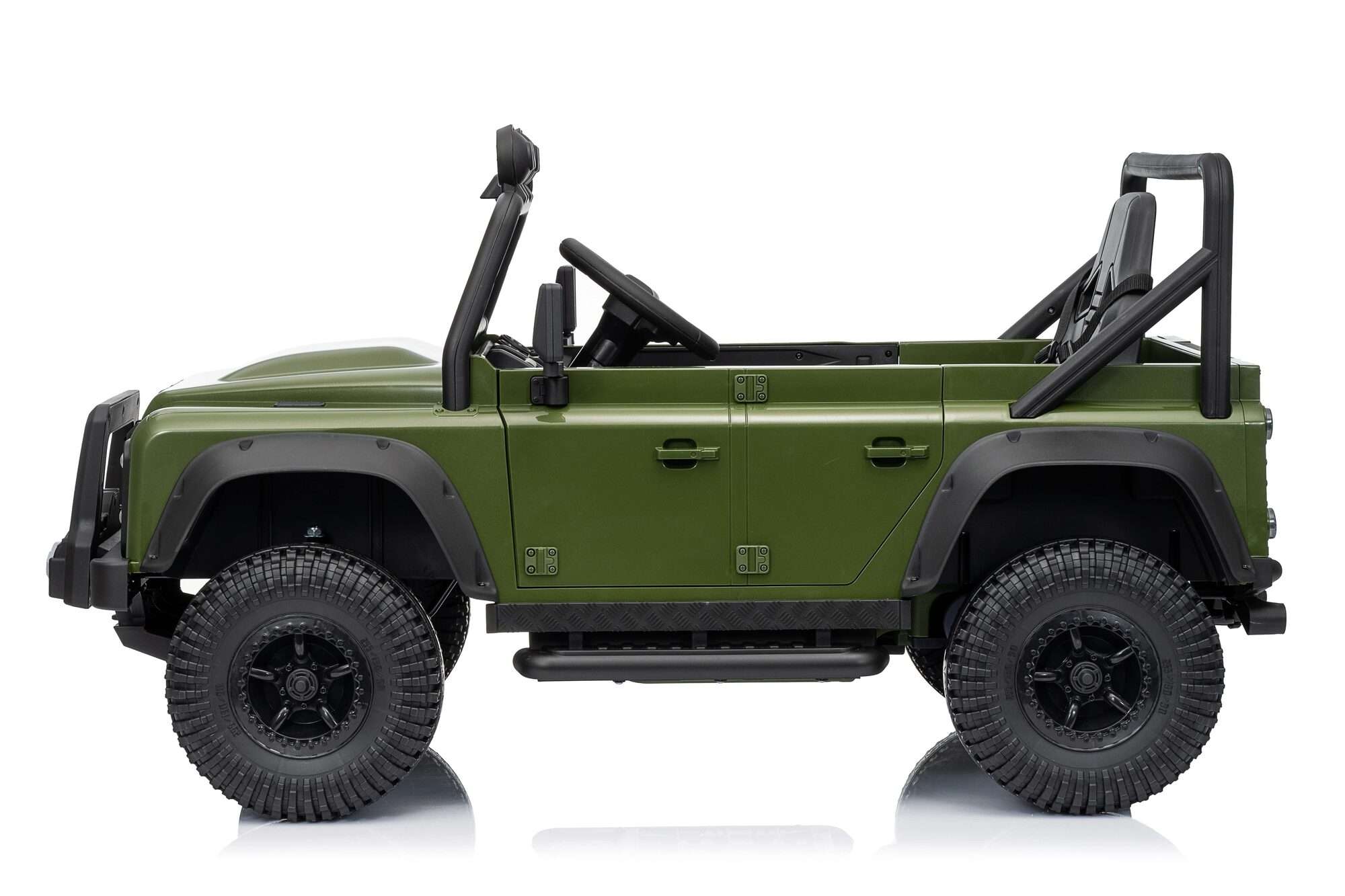 Image du produit : Land Rover Defender 110 SVX coche eléctrico para niños - Army Green (3 a 8 años)