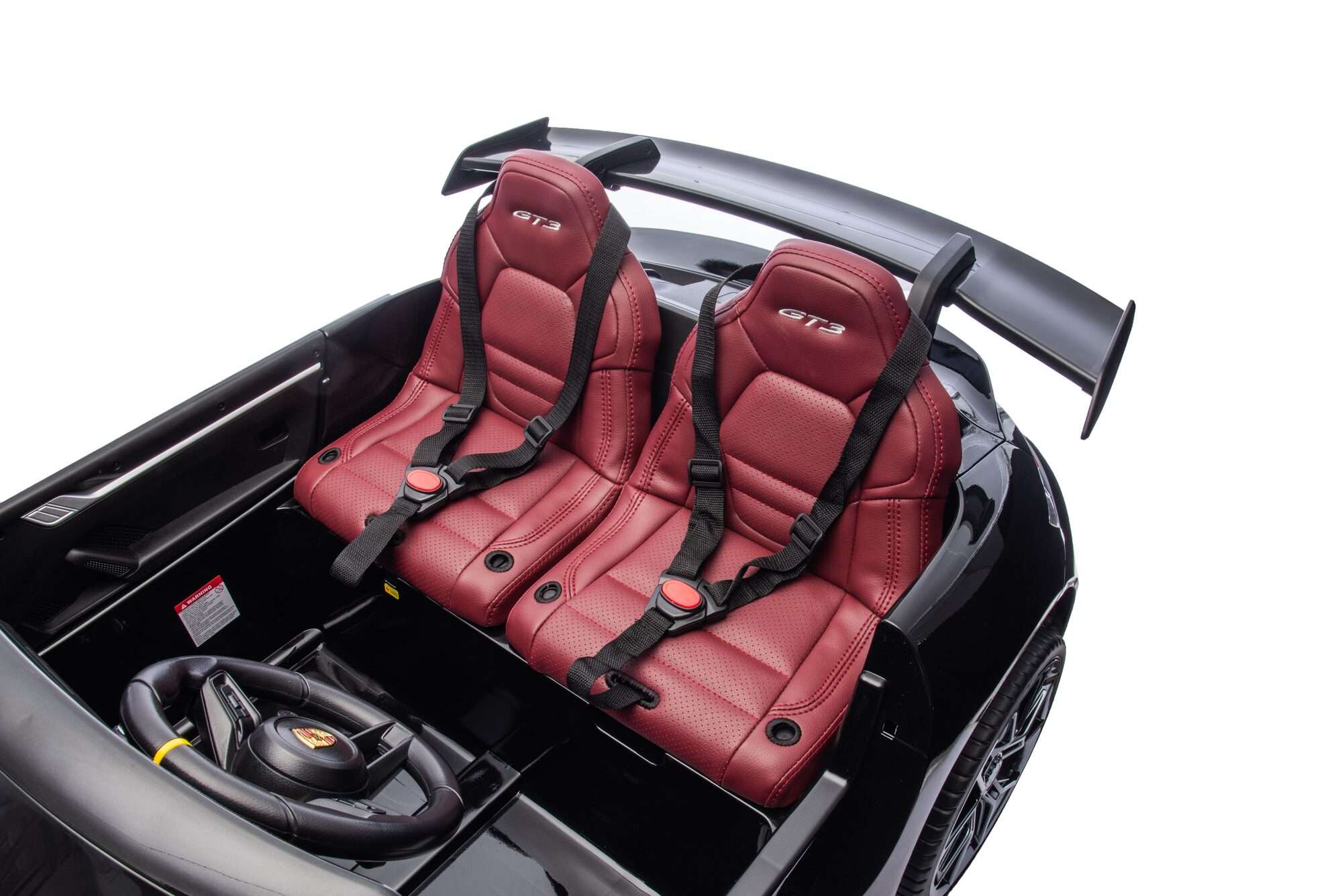 Image du produit : Coche eléctrico para niños Porsche 911 GT3 - Negro (3 a 8 años)