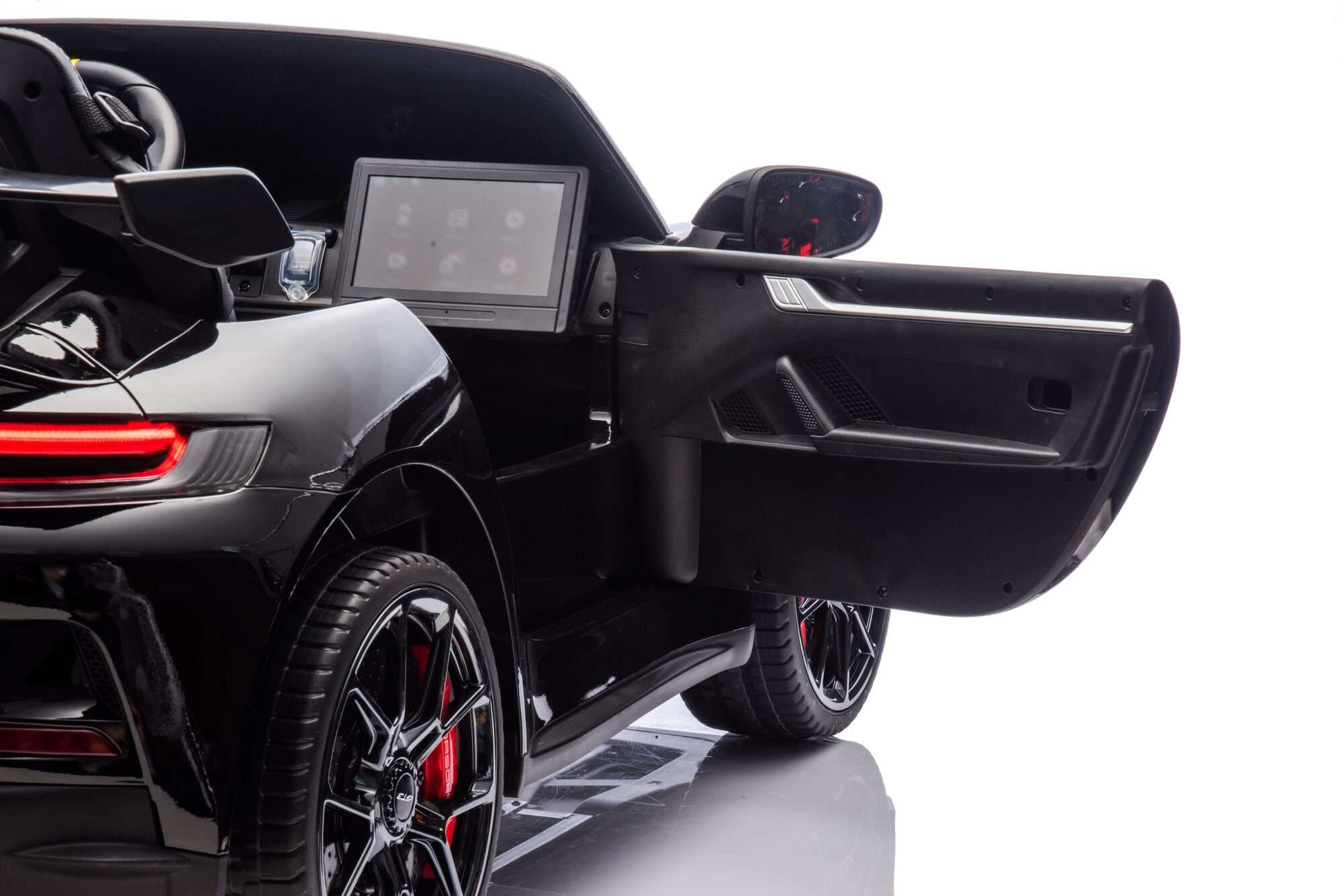 Image du produit : Coche eléctrico para niños Porsche 911 GT3 - Negro (3 a 8 años)