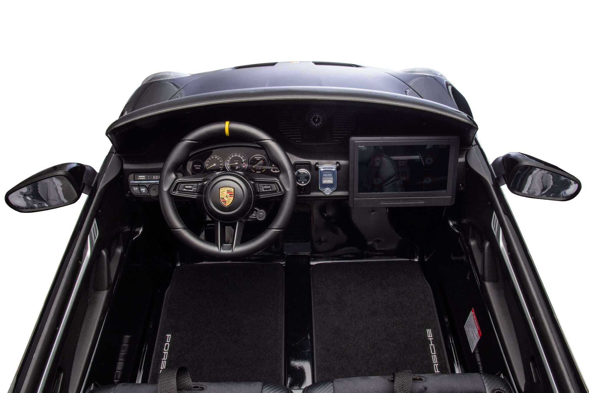 Image du produit : Coche eléctrico para niños Porsche 911 GT3 - Negro (3 a 8 años)