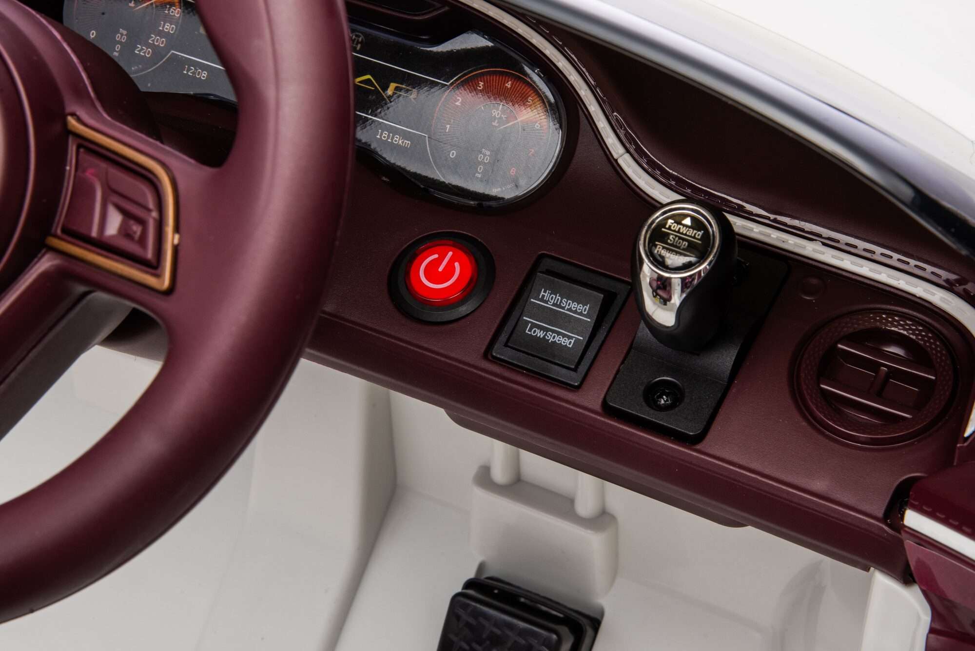 Image du produit : Bentley Bacalar Coche Eléctrico Oficial para Niños - Blanco (3 a 8 años)