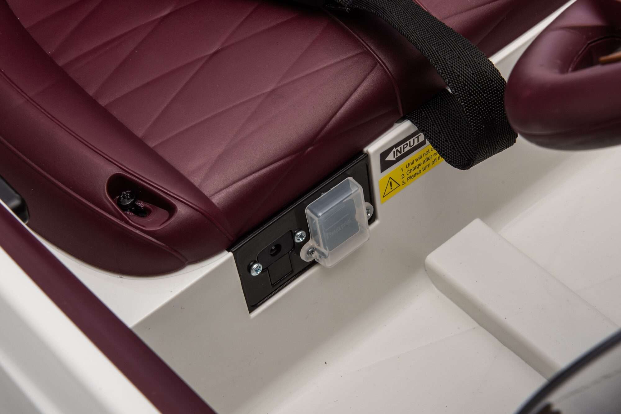 Image du produit : Bentley Bacalar Coche Eléctrico Oficial para Niños - Blanco (3 a 8 años)