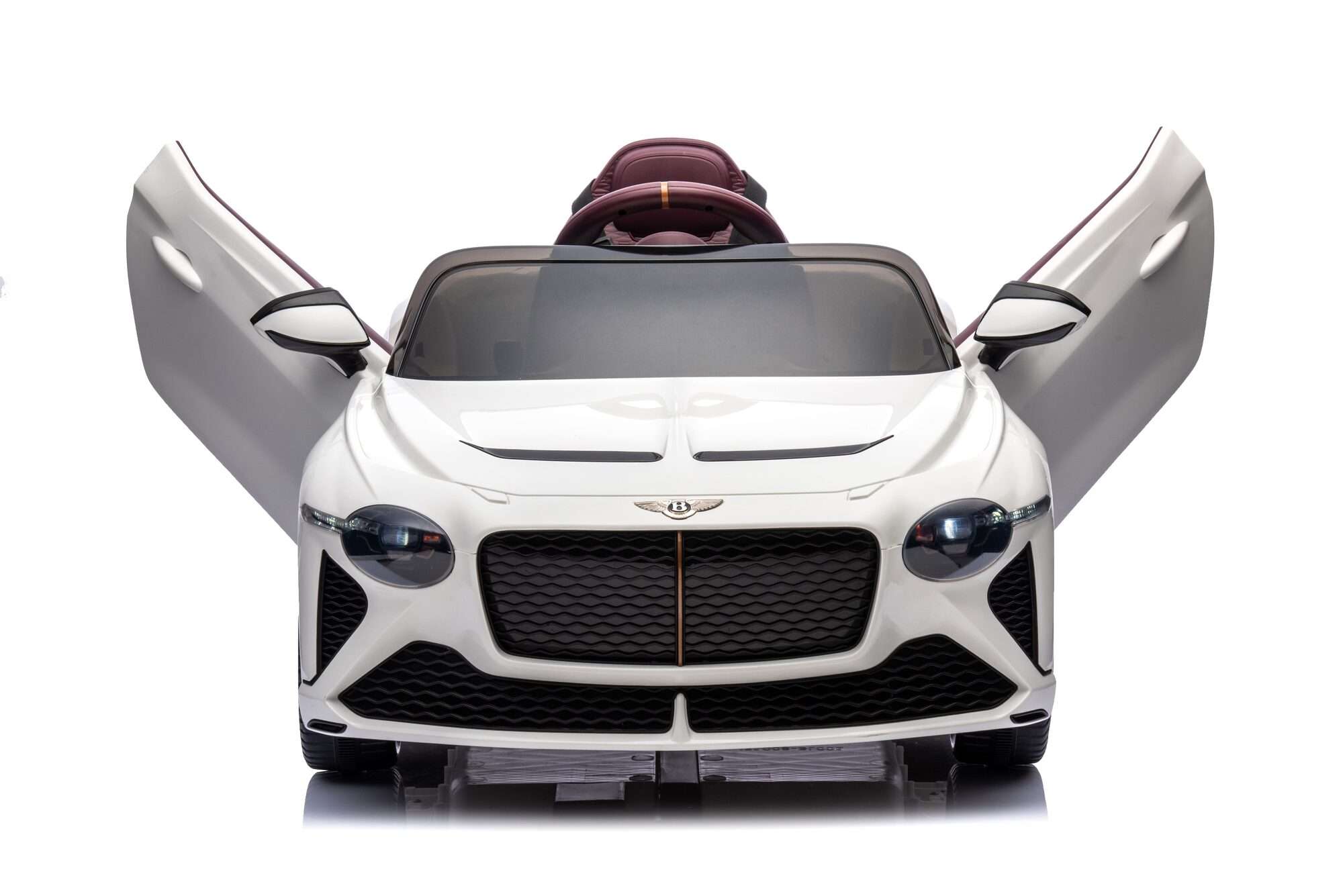 Image du produit : Bentley Bacalar Coche Eléctrico Oficial para Niños - Blanco (3 a 8 años)