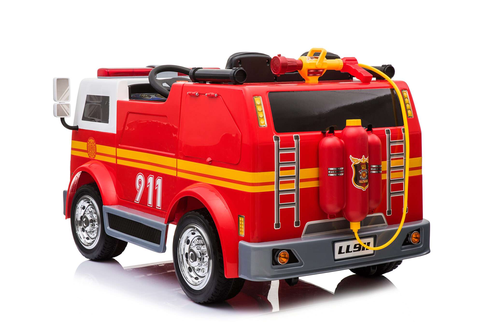 Image du produit : Camión de bomberos con luz de alarma contra incendios (3-8 años)
