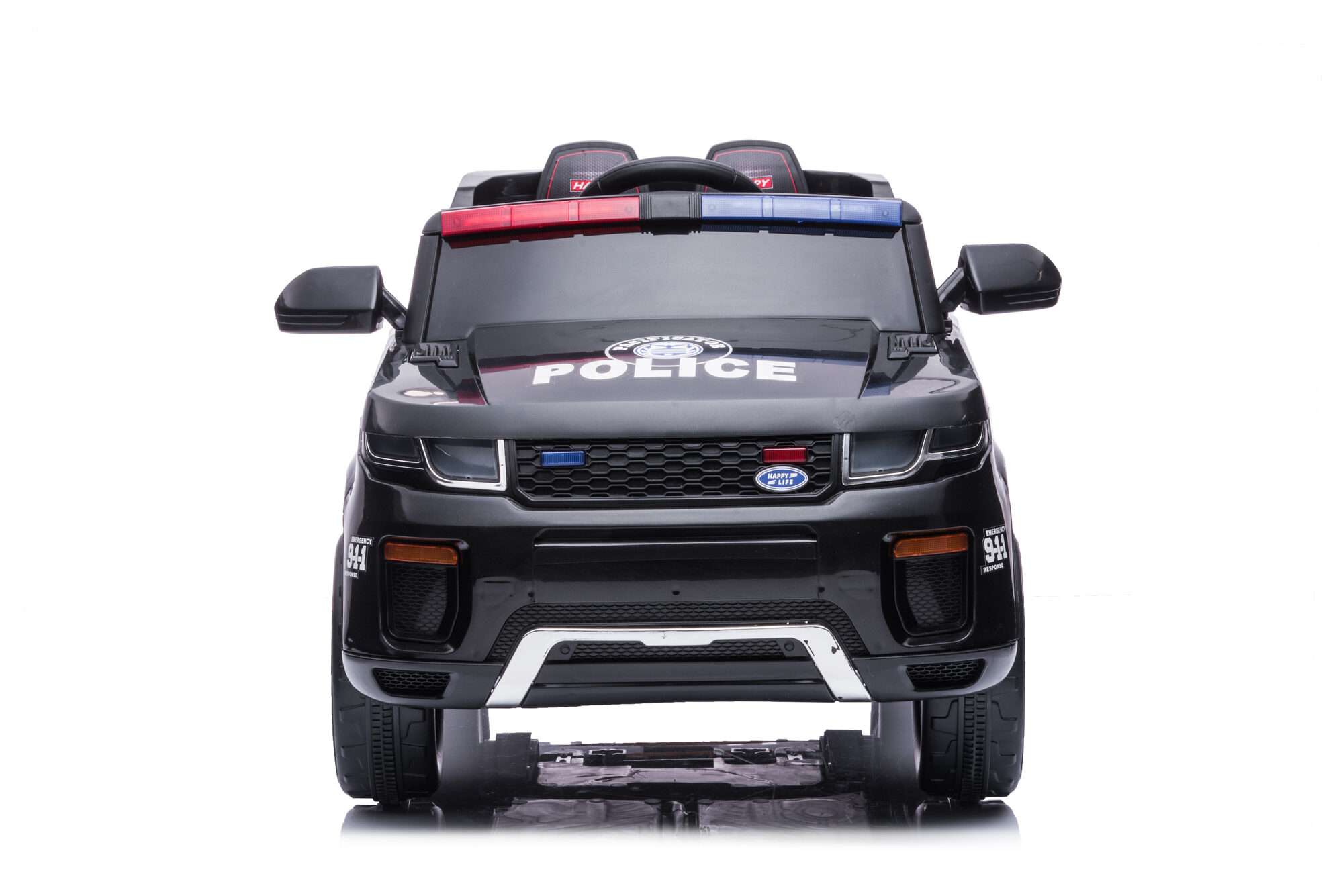 Image du produit : Coche de policía en color negro (3-8 años)