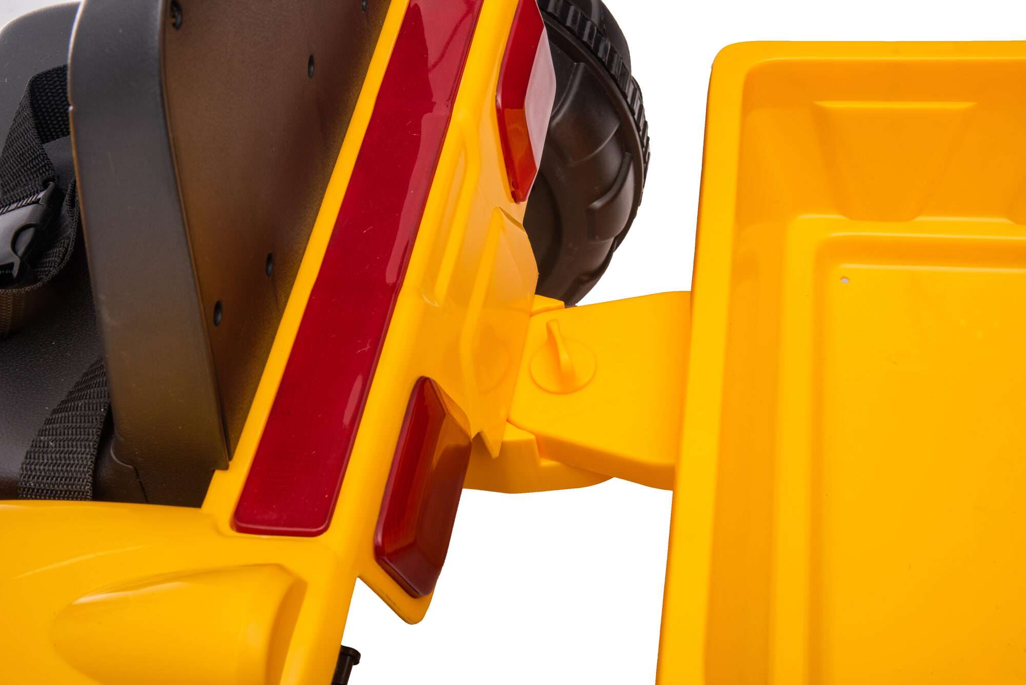 Image du produit : Camión de construcción con cuchara de arrastre delantera y trasera en color Amarillo (3-8 años)