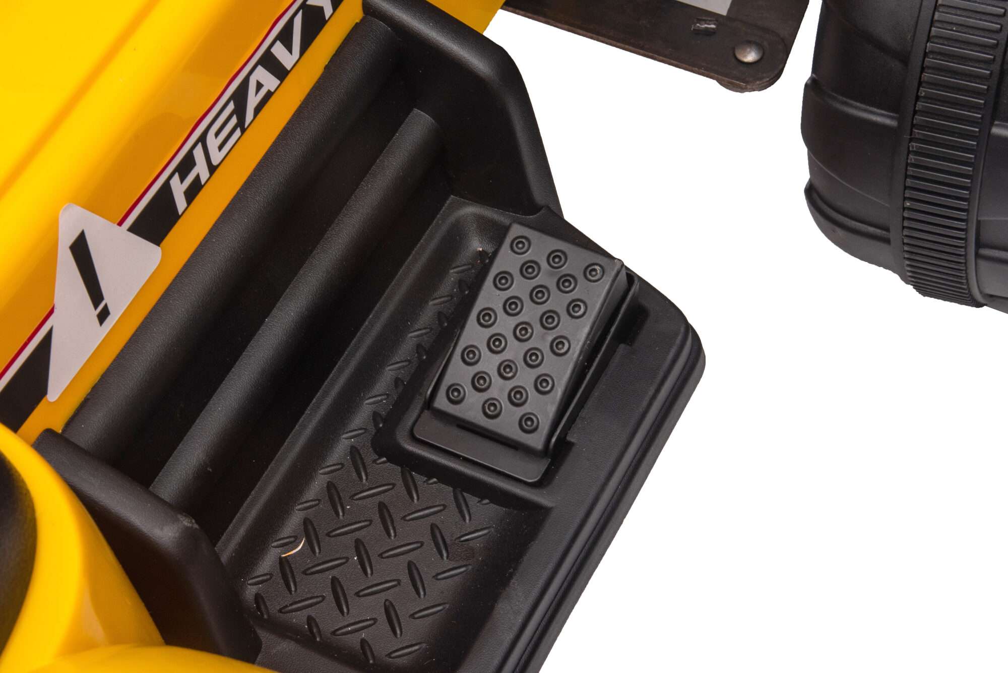 Image du produit : Camión de construcción con cuchara de arrastre delantera y trasera en color Amarillo (3-8 años)