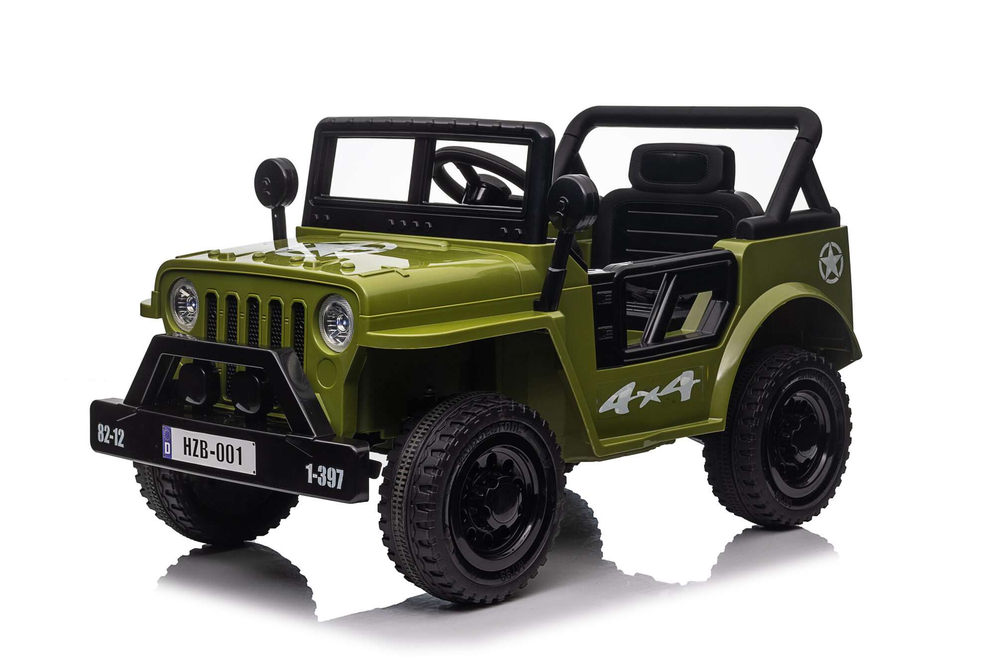 Image du produit : Jeep en color Verde (3-8 años)