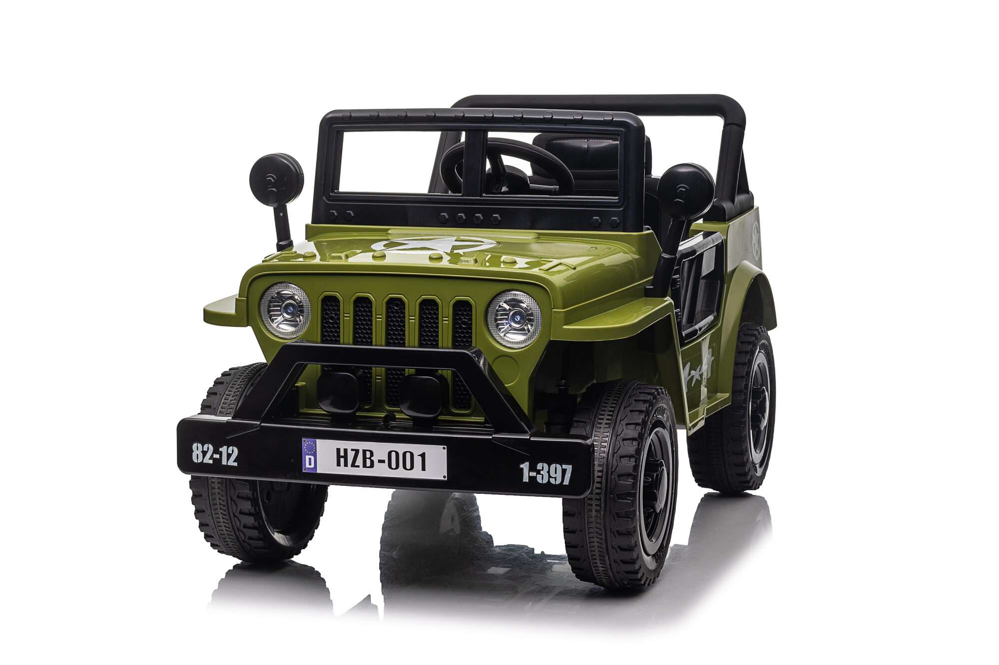 Image du produit : Jeep en color Verde (3-8 años)