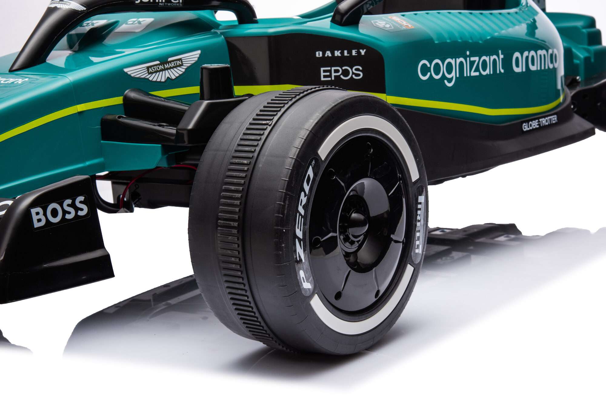 Image du produit : Licencia Aston Martin AMR23 en color Verde (3-8 años)