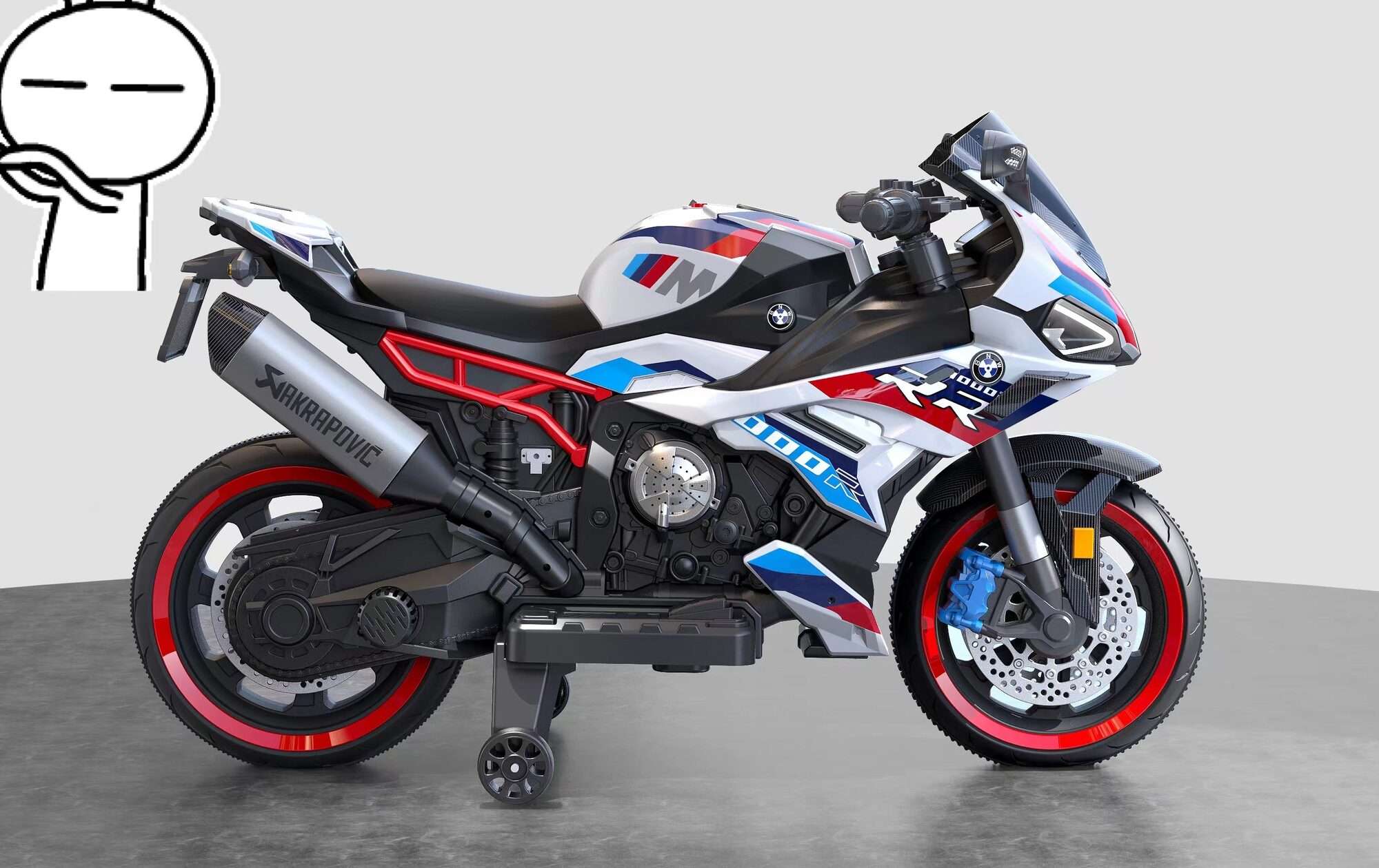 Image du produit : Motocicleta para 2 personas (3-8 años)