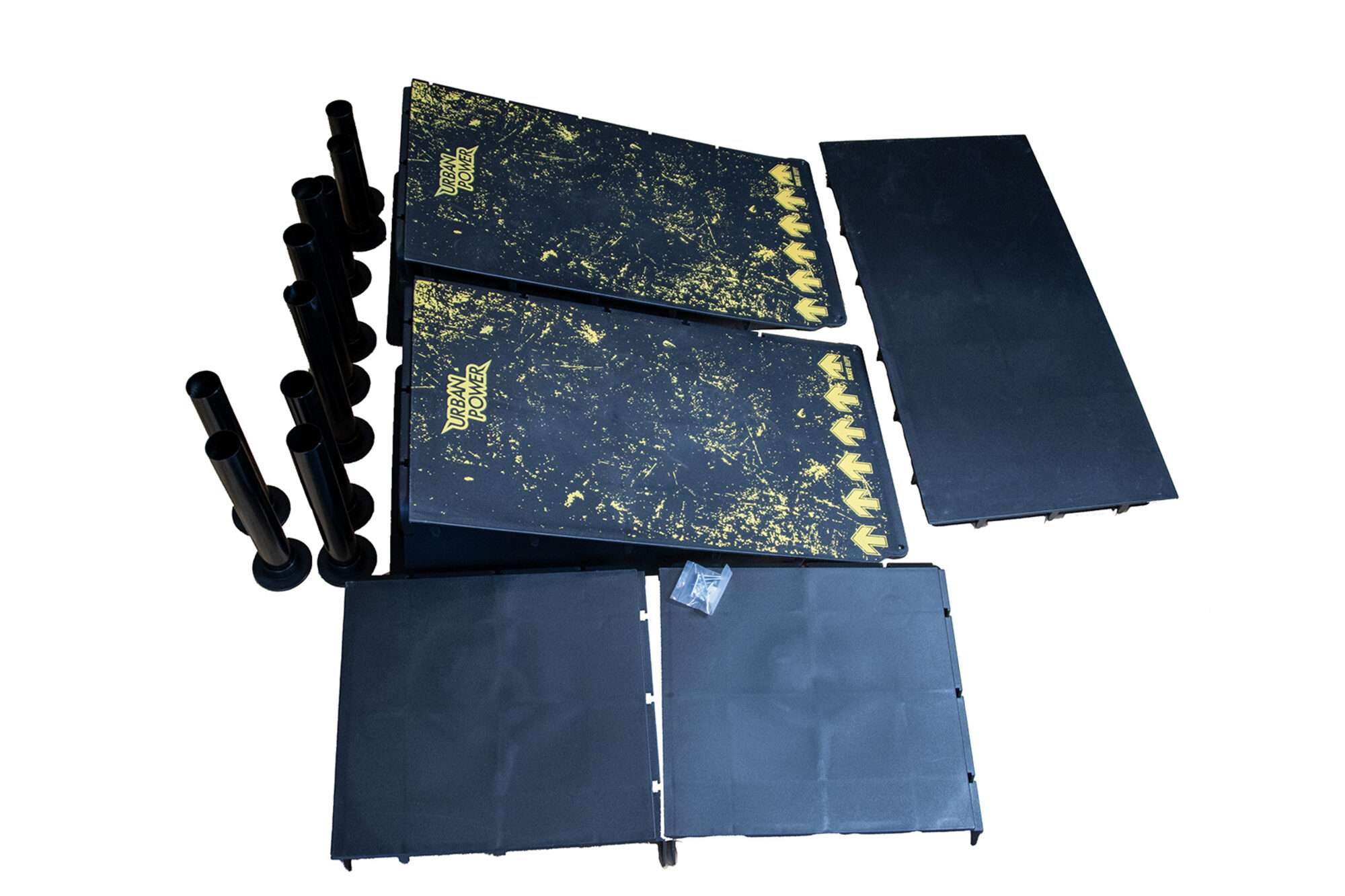 Image du produit : Juego de rampas modulares para monopatín - 6 configuraciones