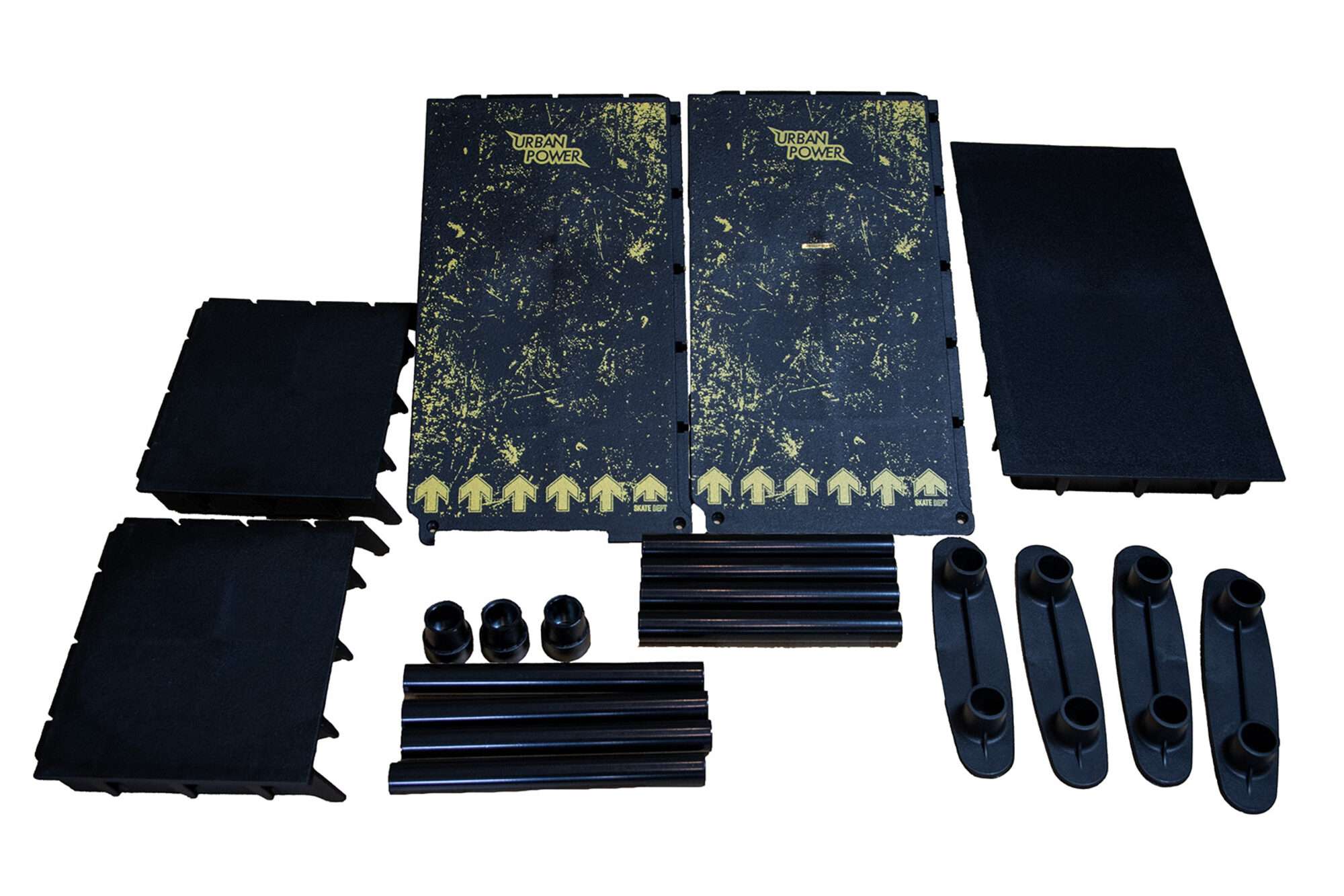 Image du produit : Juego de mini rampas modulares para monopatín - 6 configuraciones