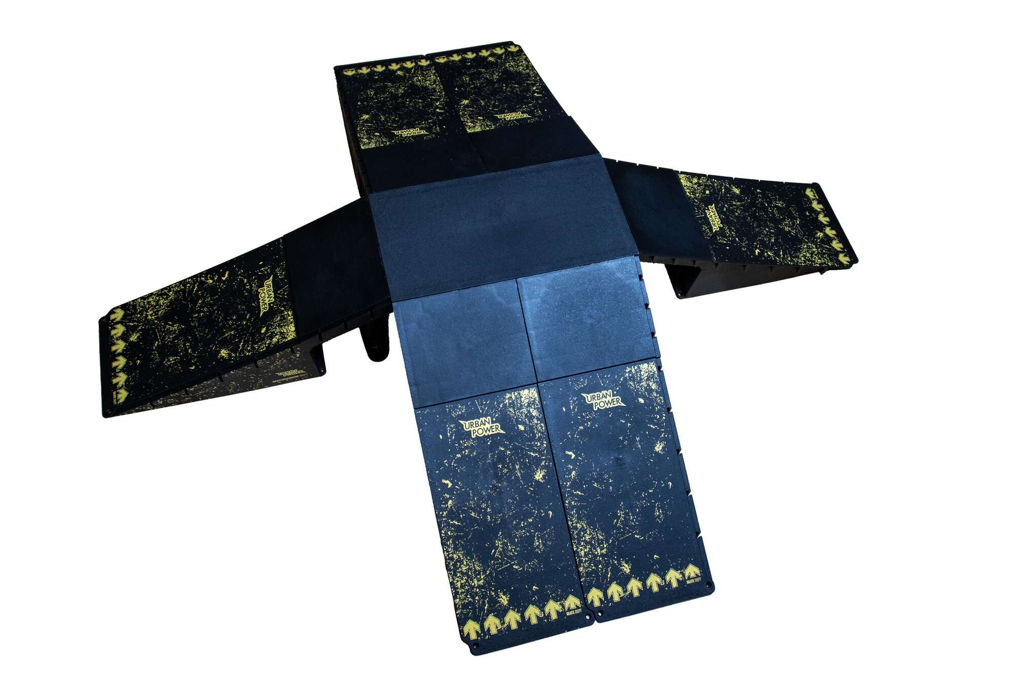 Image du produit : Juego de rampas modulares para monopatín - 13 configuraciones