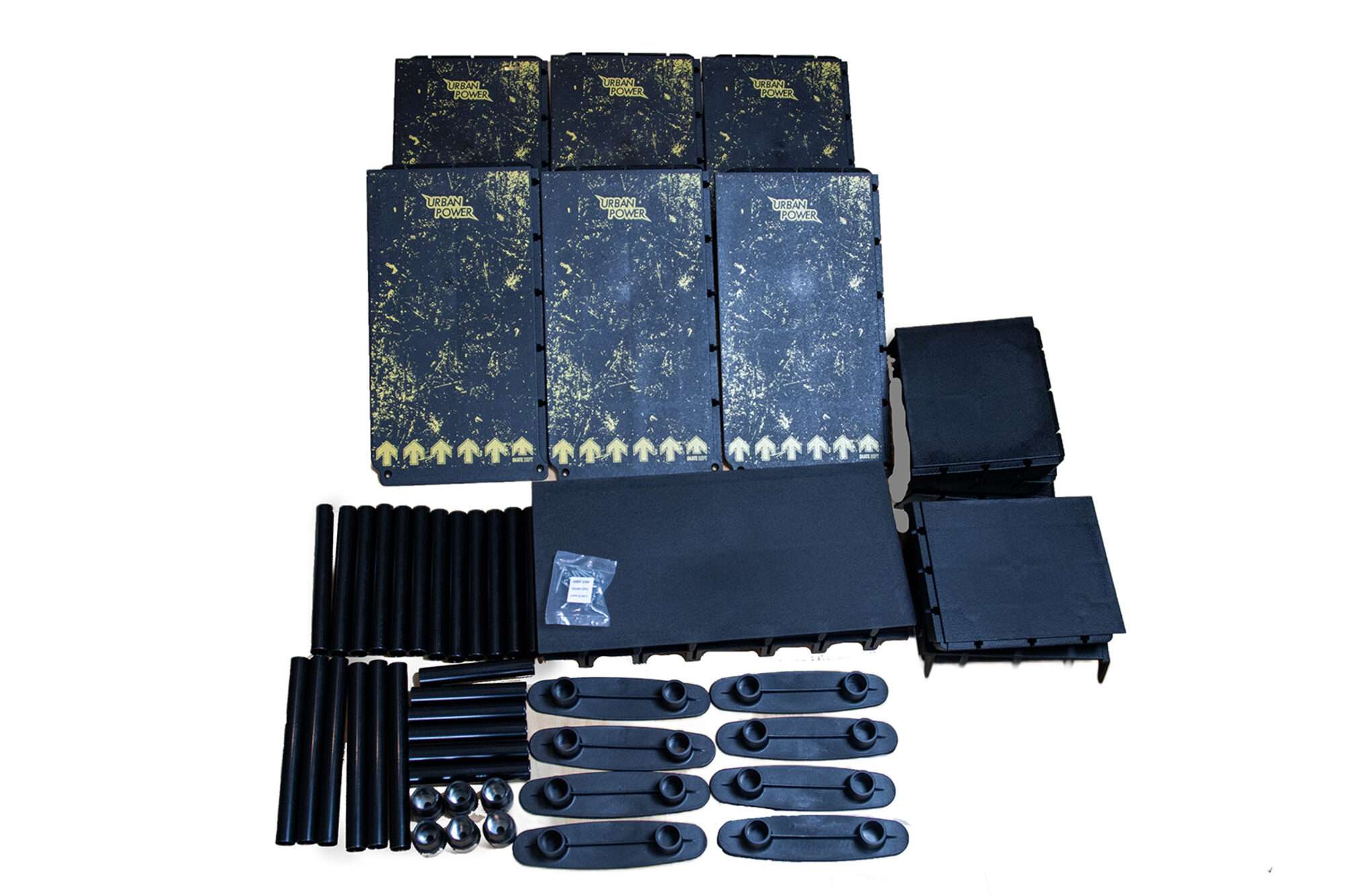 Image du produit : Juego de rampas modulares para monopatín - 13 configuraciones