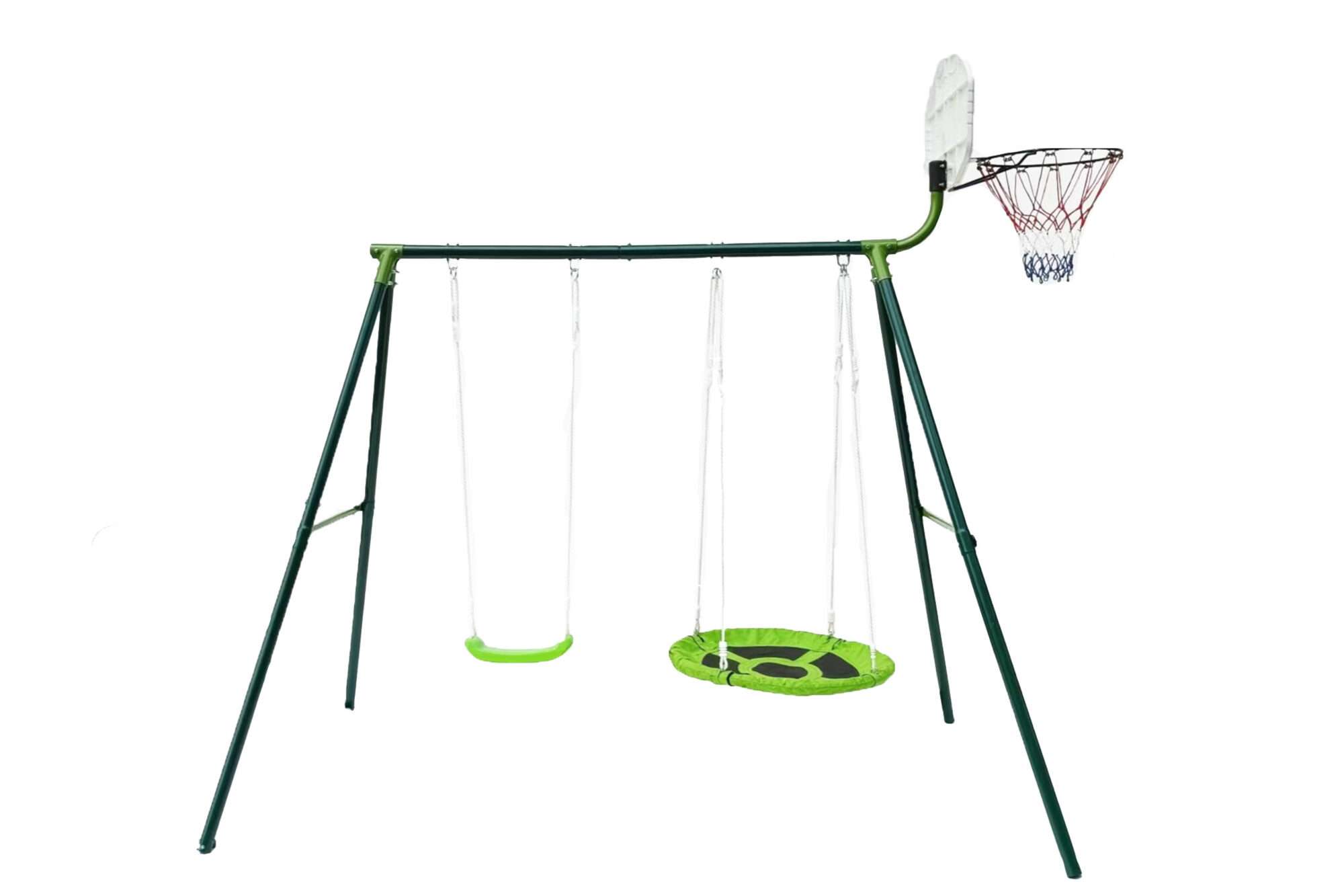 Image du produit : Columpios de dos etapas con canasta de baloncesto