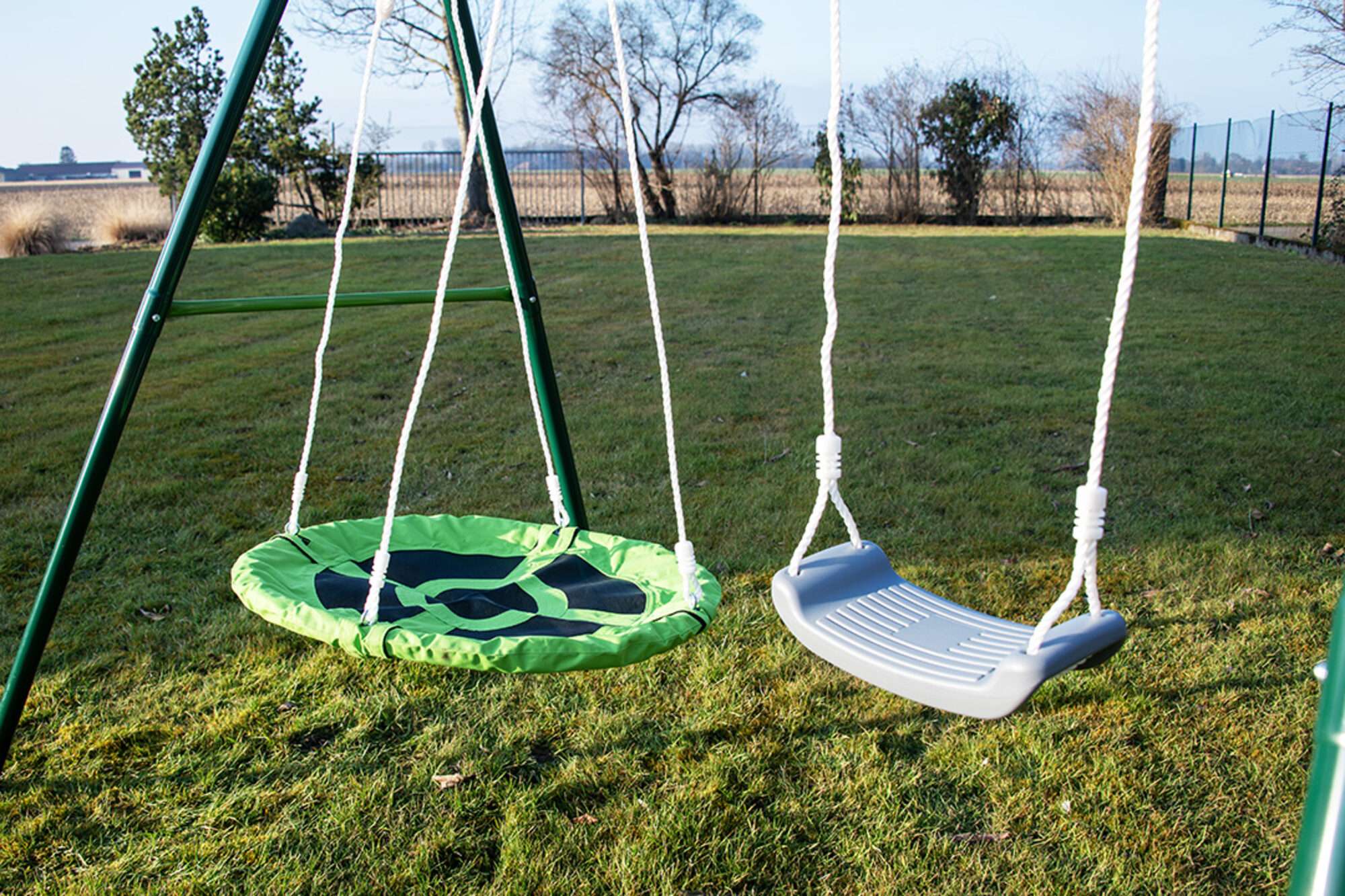 Image du produit : Columpios de dos etapas con canasta de baloncesto