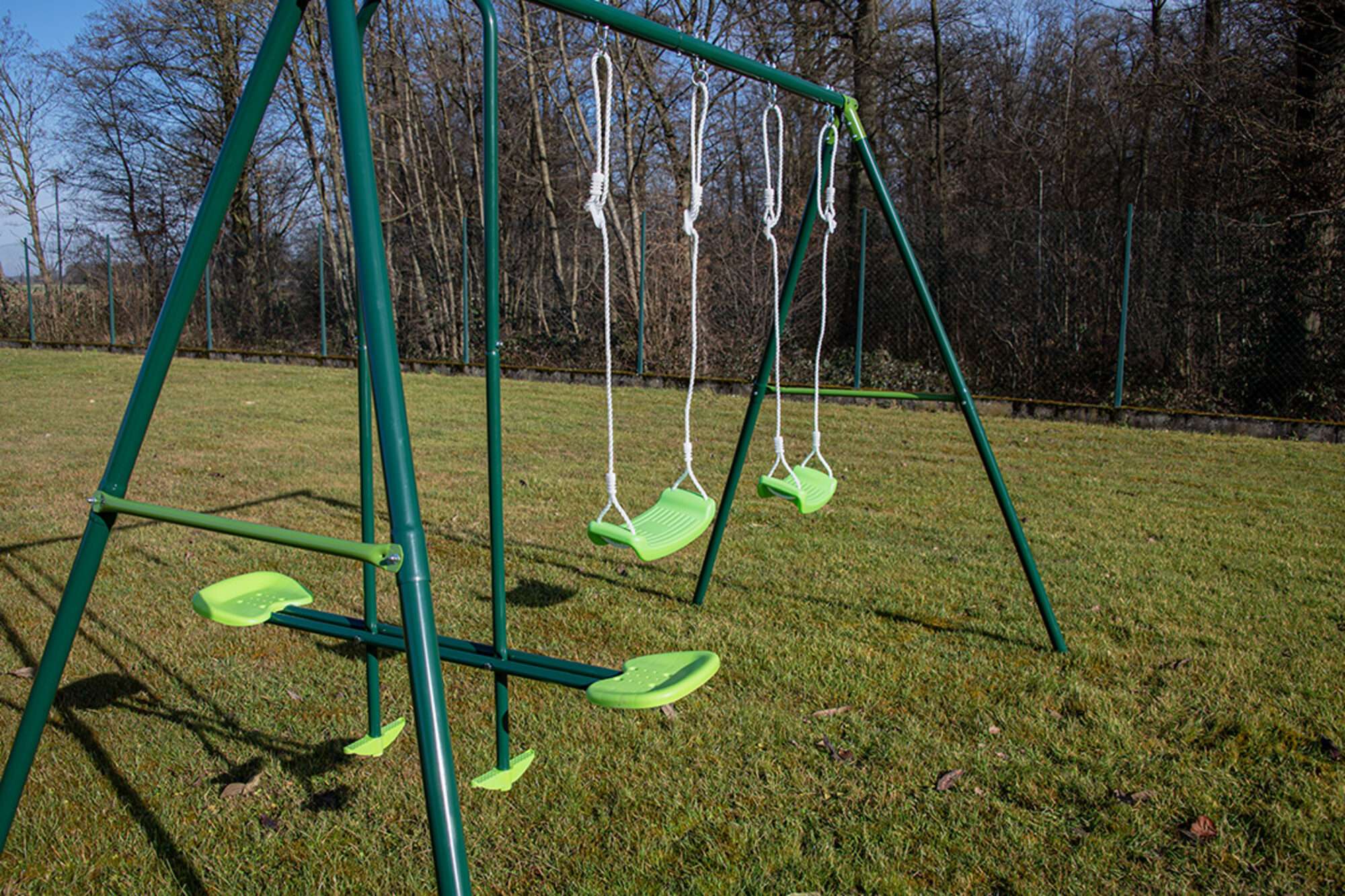 Image du produit : Balanceo de tres brazos con canasta de baloncesto