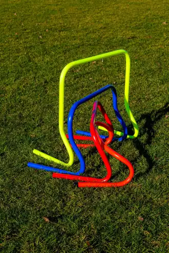 Juego de 5 vallas clasicas de entrenamiento - Altura a elegir