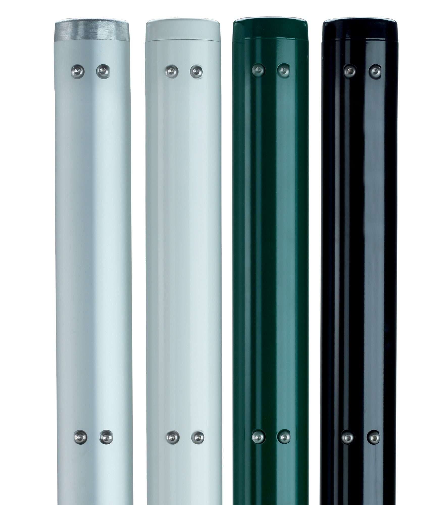 Image du produit : Par de postes de tenis redondos de aluminio - Color a elegir