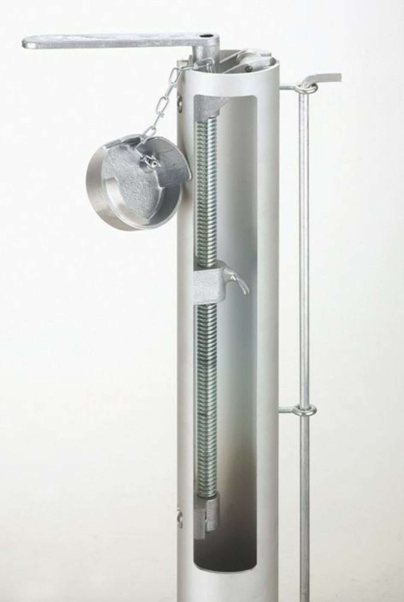 Image du produit : Par de postes de tenis redondos de aluminio - Color a elegir