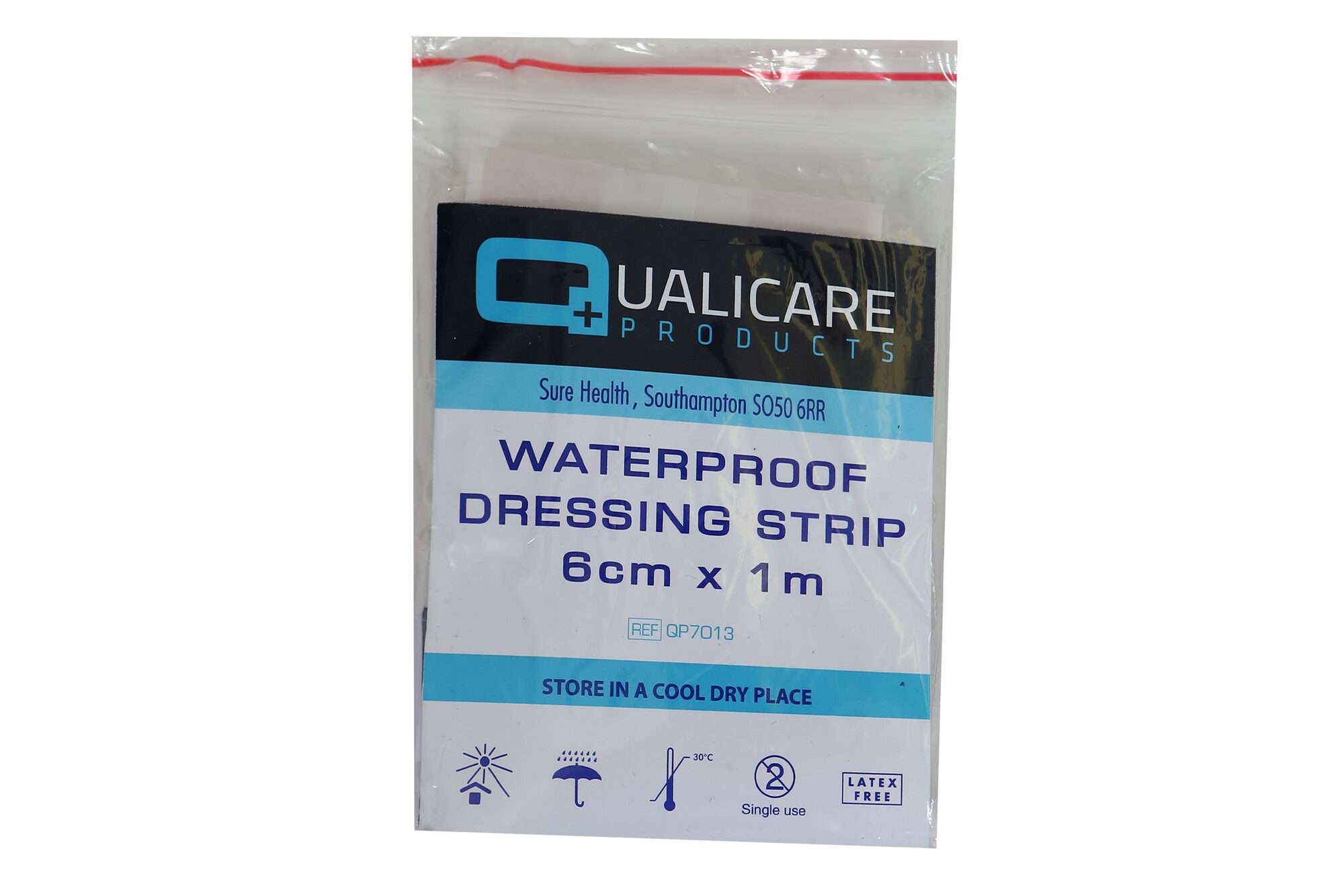 Image du produit : 12 tiras de apósito recortadas resistentes al agua