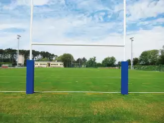 Postes de rugby de aluminio (el par)