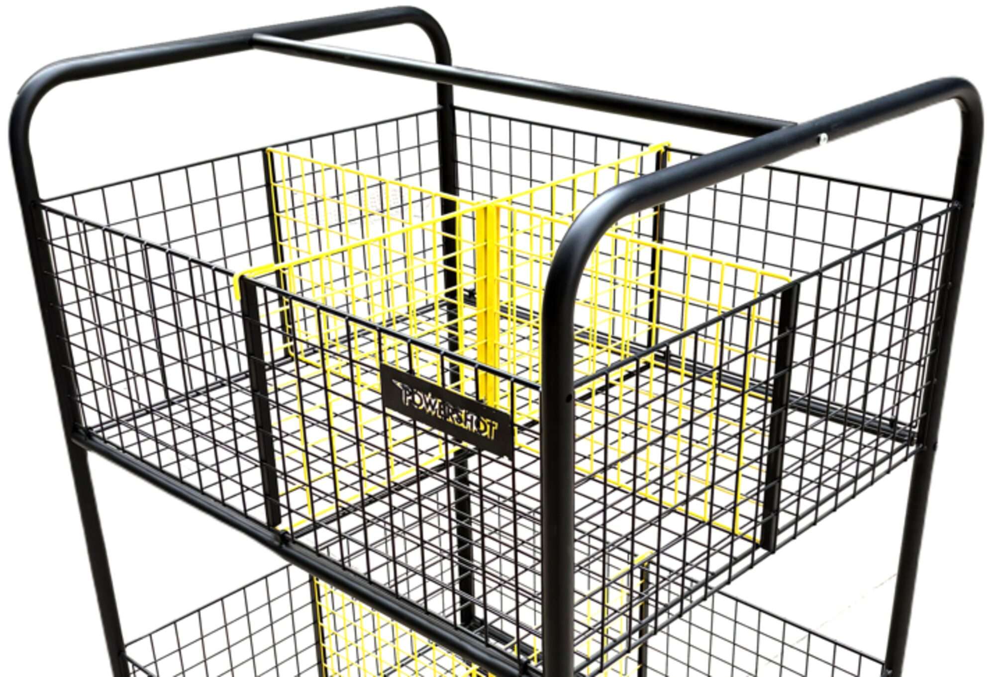 Image du produit : Carro de almacenamiento sobre ruedas con secciones, 840 x 700 x 1200 mm