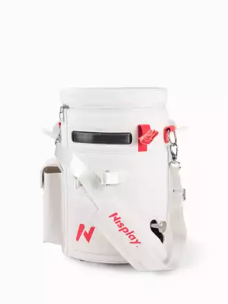 Lanzador de pelotas de tenis - Blanco