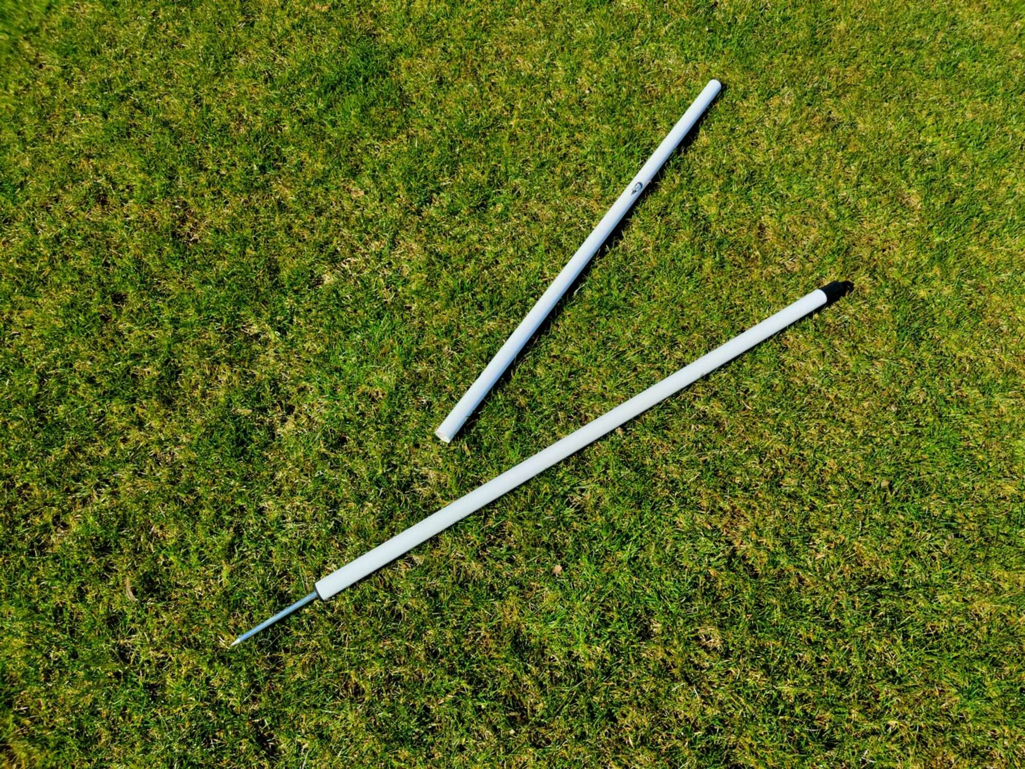 Image du produit : Lote de 5 bastones de eslalon blancos  - extremadamente resistentes