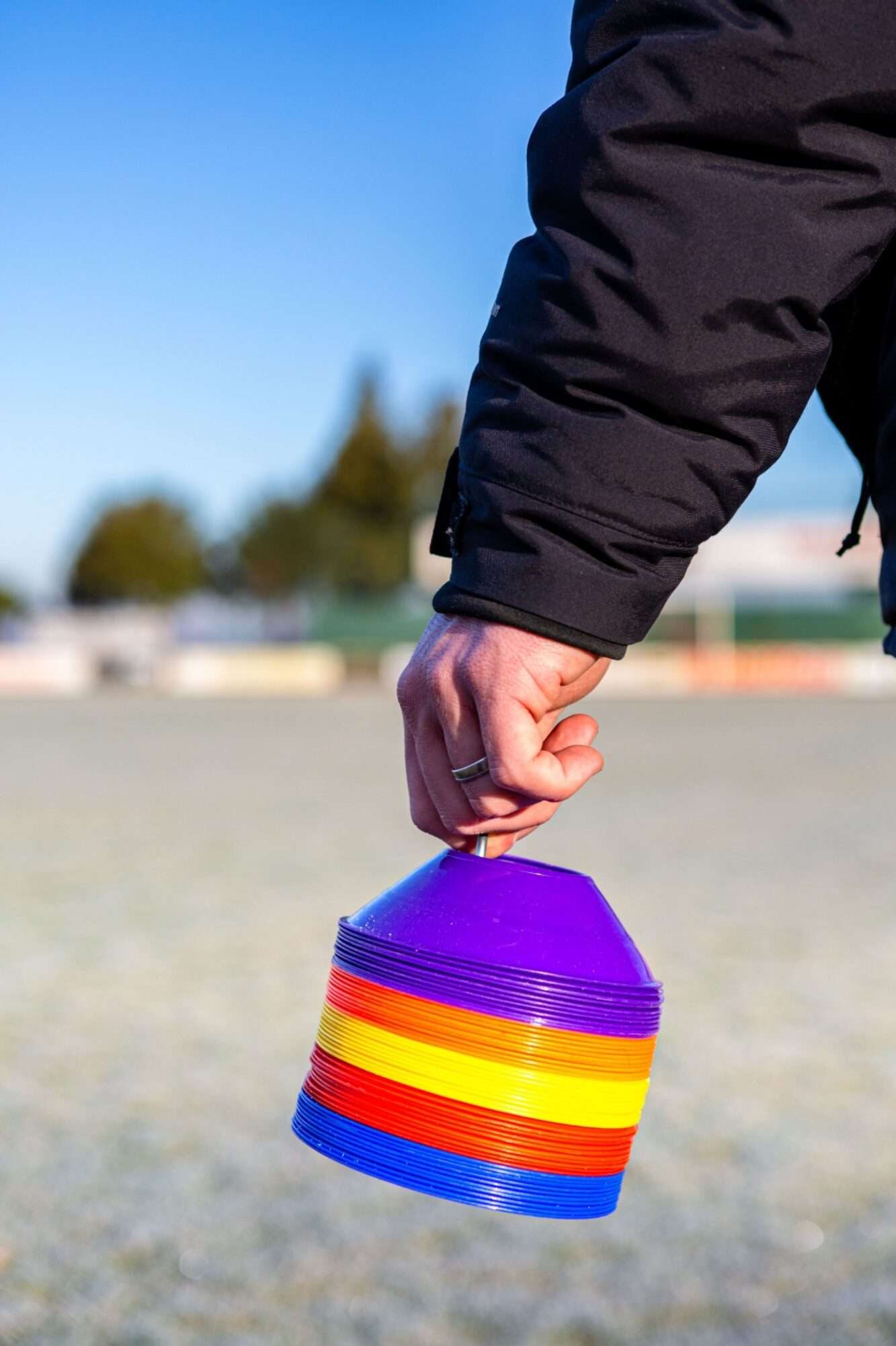 Image du produit : Juego de 50 conos delimitadores - Mediano