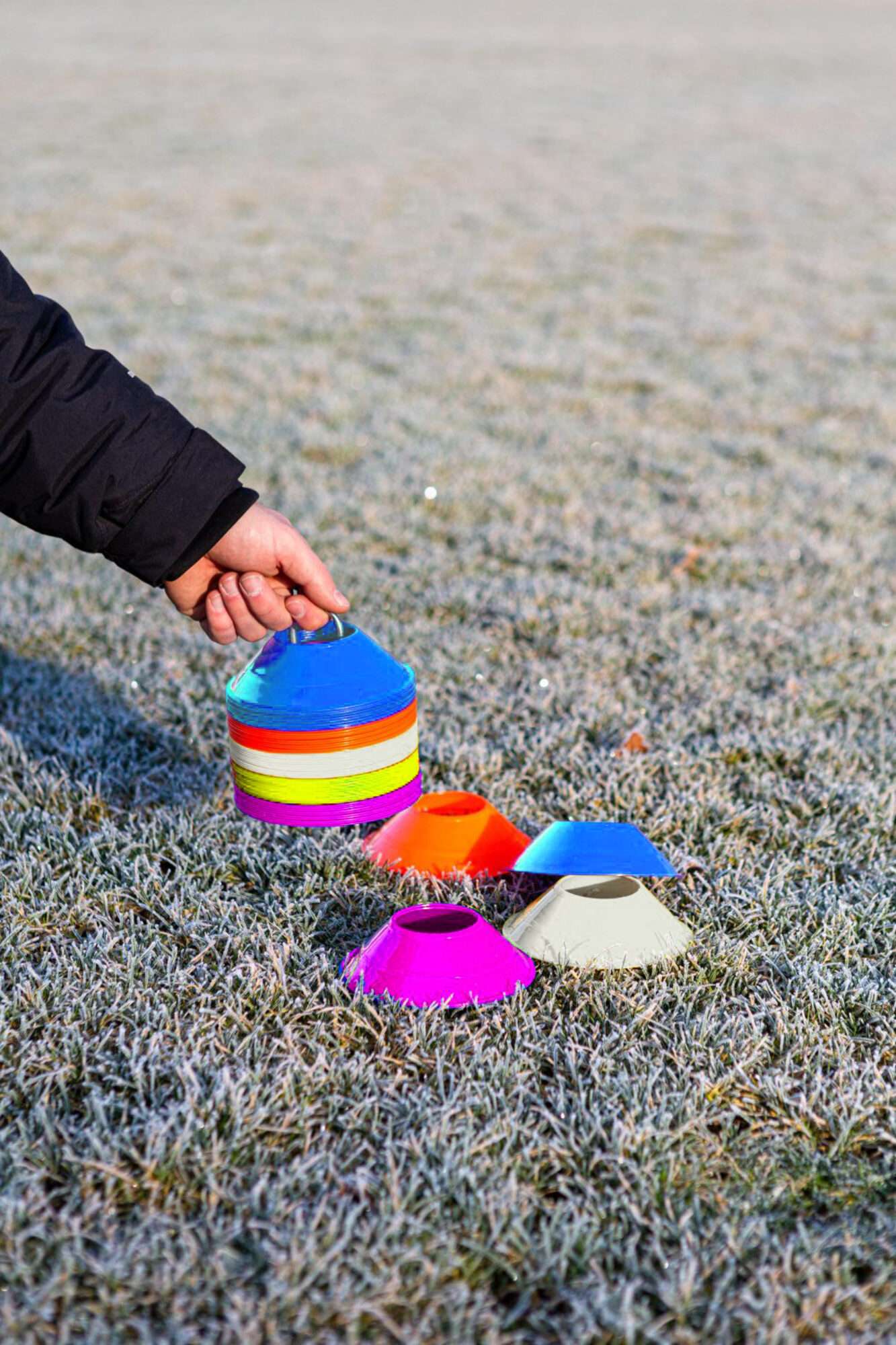 Image du produit : Juego de 50 mini-conos de delimitación