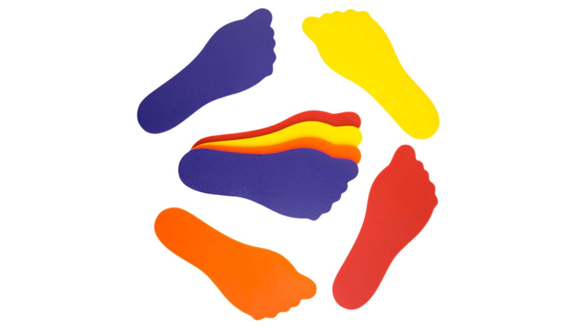 Image du produit : Lote de 4 pies marcadores - ideales para clases de primaria