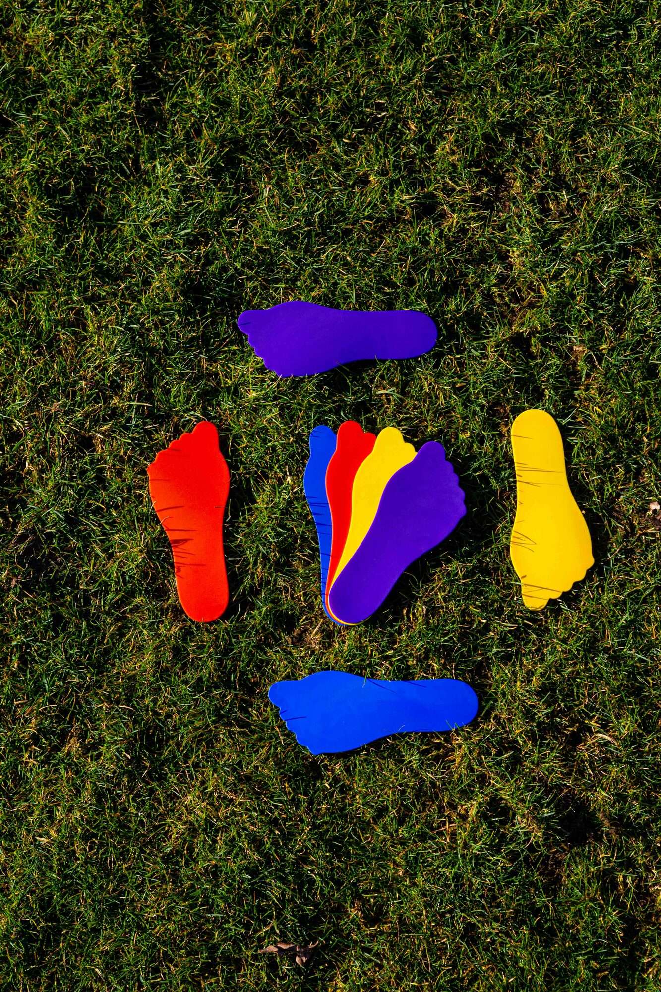 Image du produit : Lote de 4 pies marcadores - ideales para clases de primaria