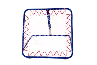 Red de Tchoukball plegable: 100 x 100 cm