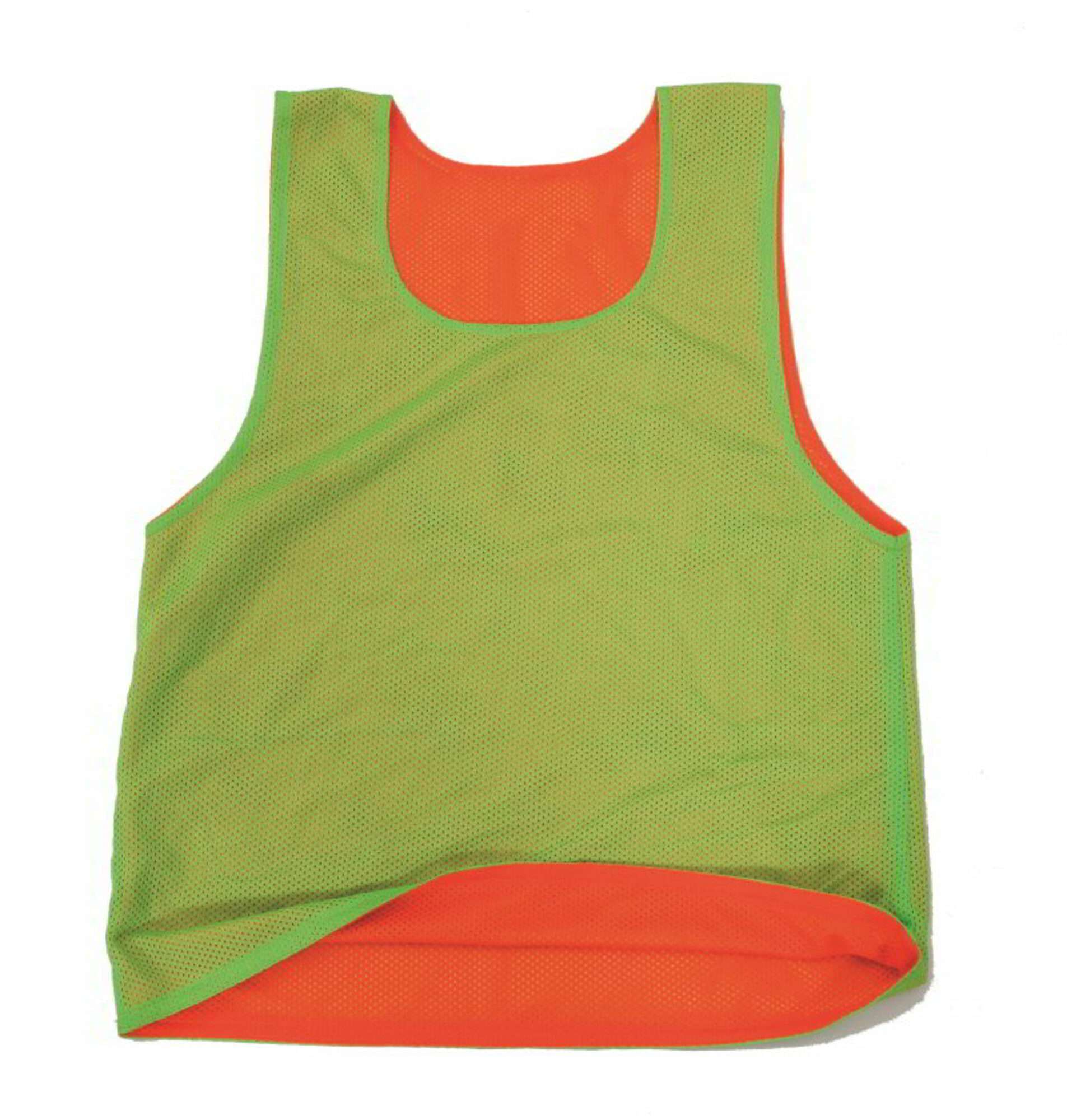 Image du produit : Chaleco de entrenamiento reversible - Amarillo/Naranja - Lote de 5 - M/L
