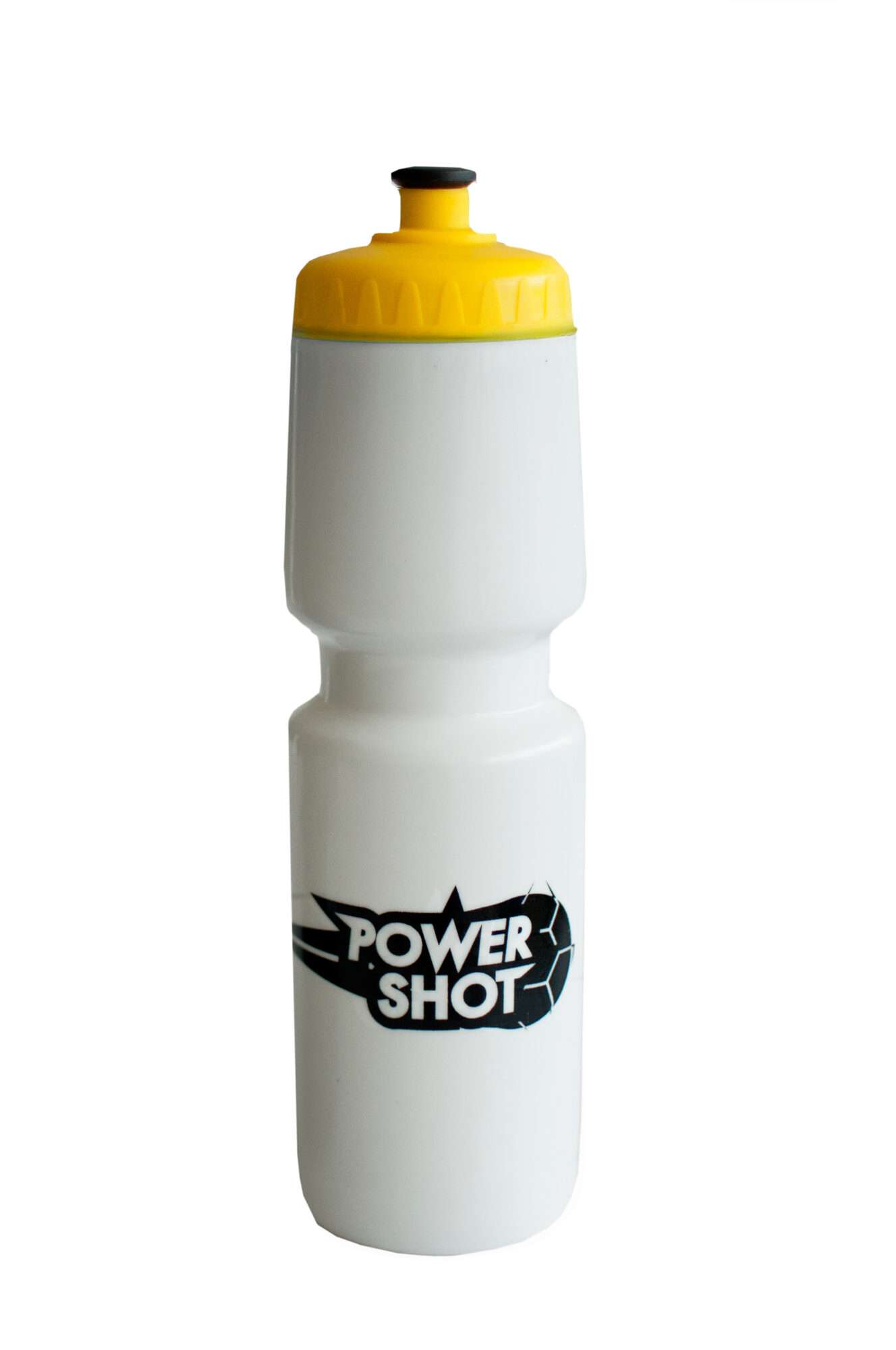 Image du produit : POWERSHOT® Botella blanca o negra con tapa elección
