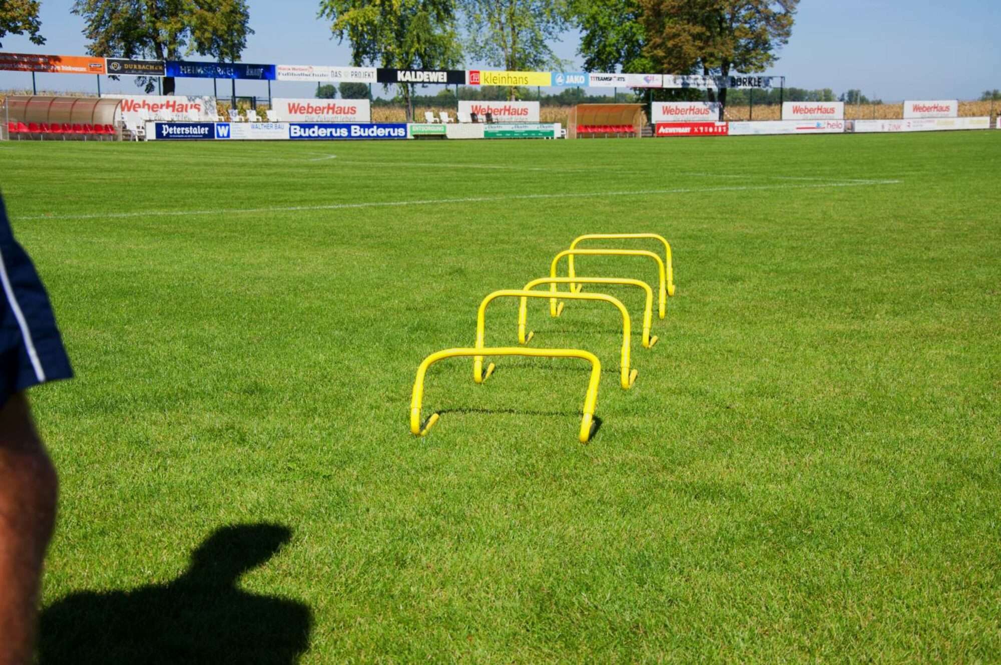 Image du produit : POWERSHOT®Juego de 5 vallas ajustables 23-30 cm⚽??‍♂️?