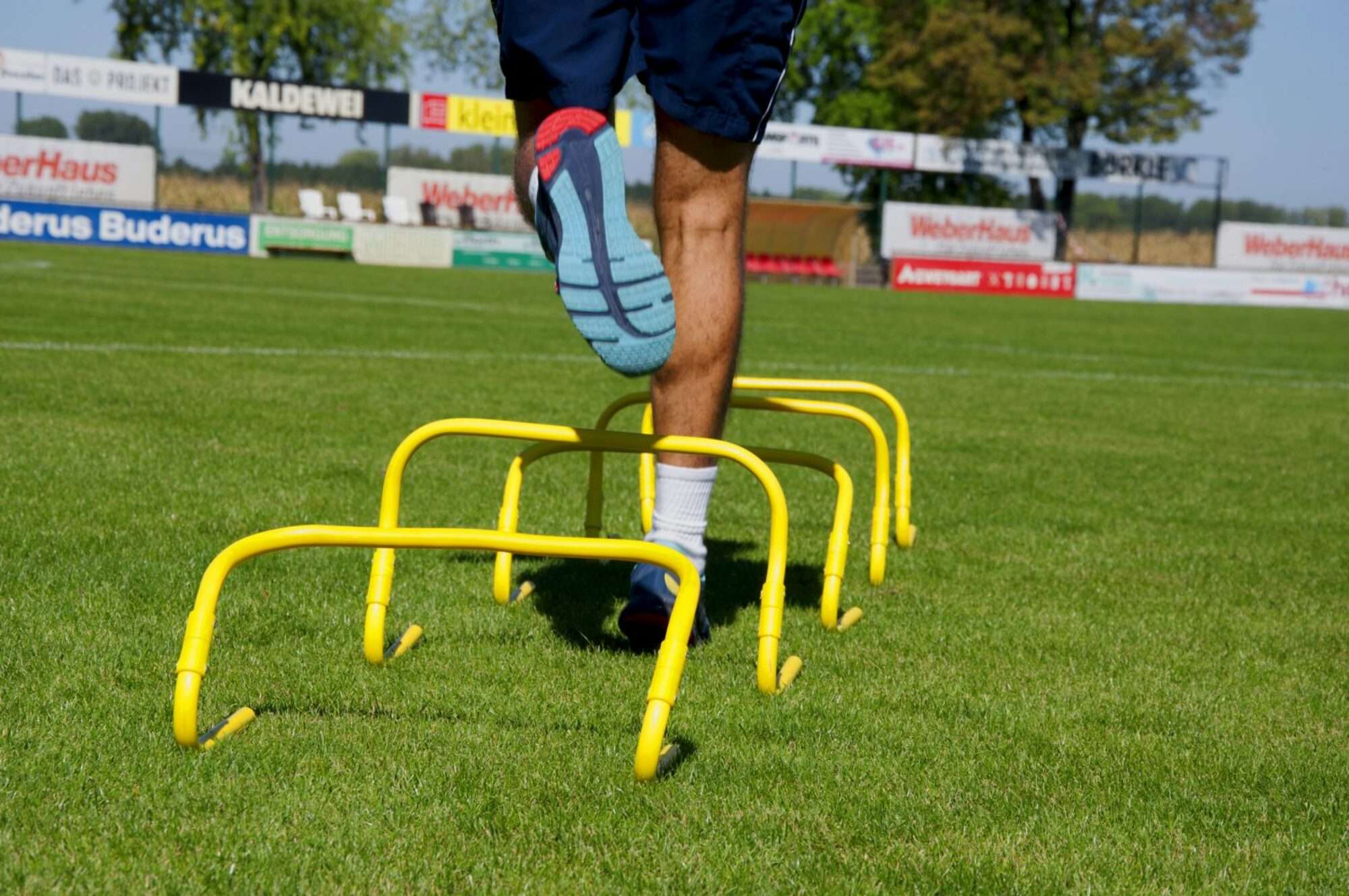 Image du produit : POWERSHOT®Juego de 5 vallas ajustables 23-30 cm⚽??‍♂️?