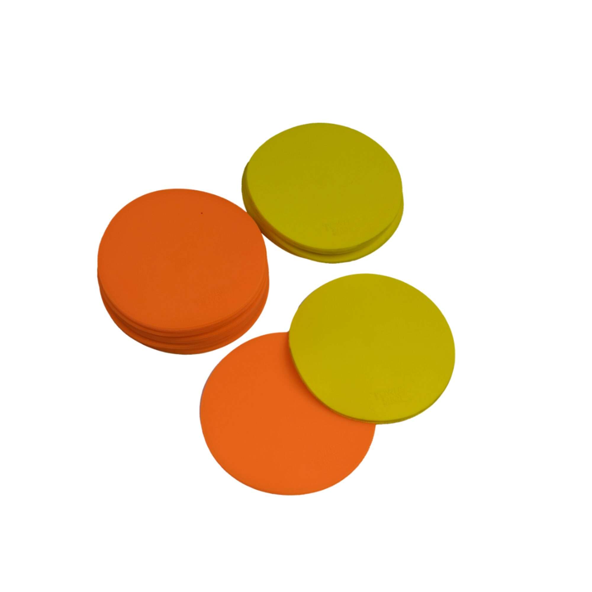 Image du produit : Juego de 24 discos de marcado - Naranja y Amarillo