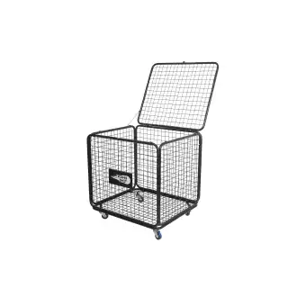 Cesta/Jaula de almacenamiento con ruedas - Para pelotas y equipamiento