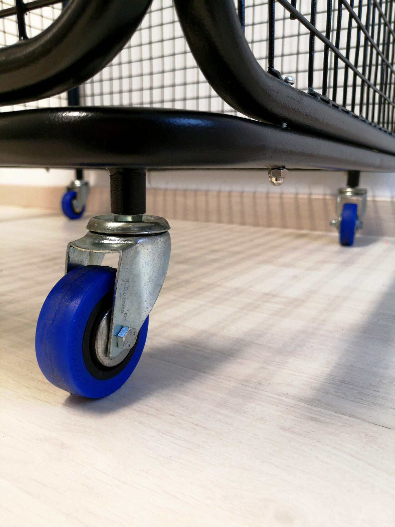 Image du produit : Cesta/Jaula de almacenamiento con ruedas - Para pelotas y equipamiento