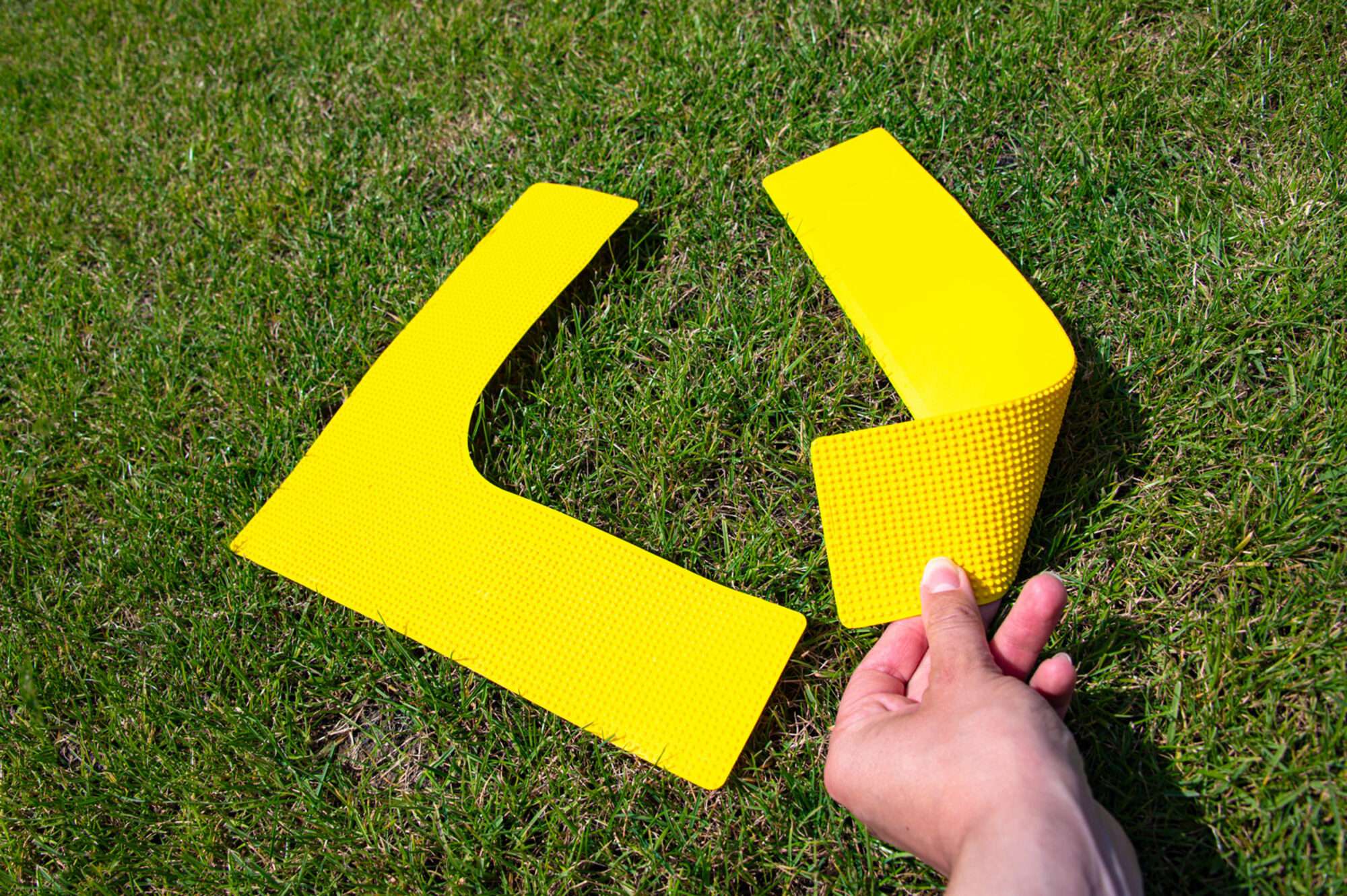 Image du produit : Marcas en el suelo para campos interiores y exteriores - LÍNEAS y ÁNGULOS