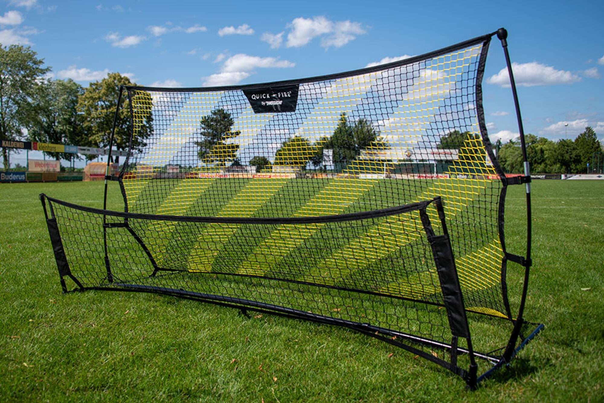 Image du produit : Entrenador de fútbol - Red de rebote de dos caras + BALÓN