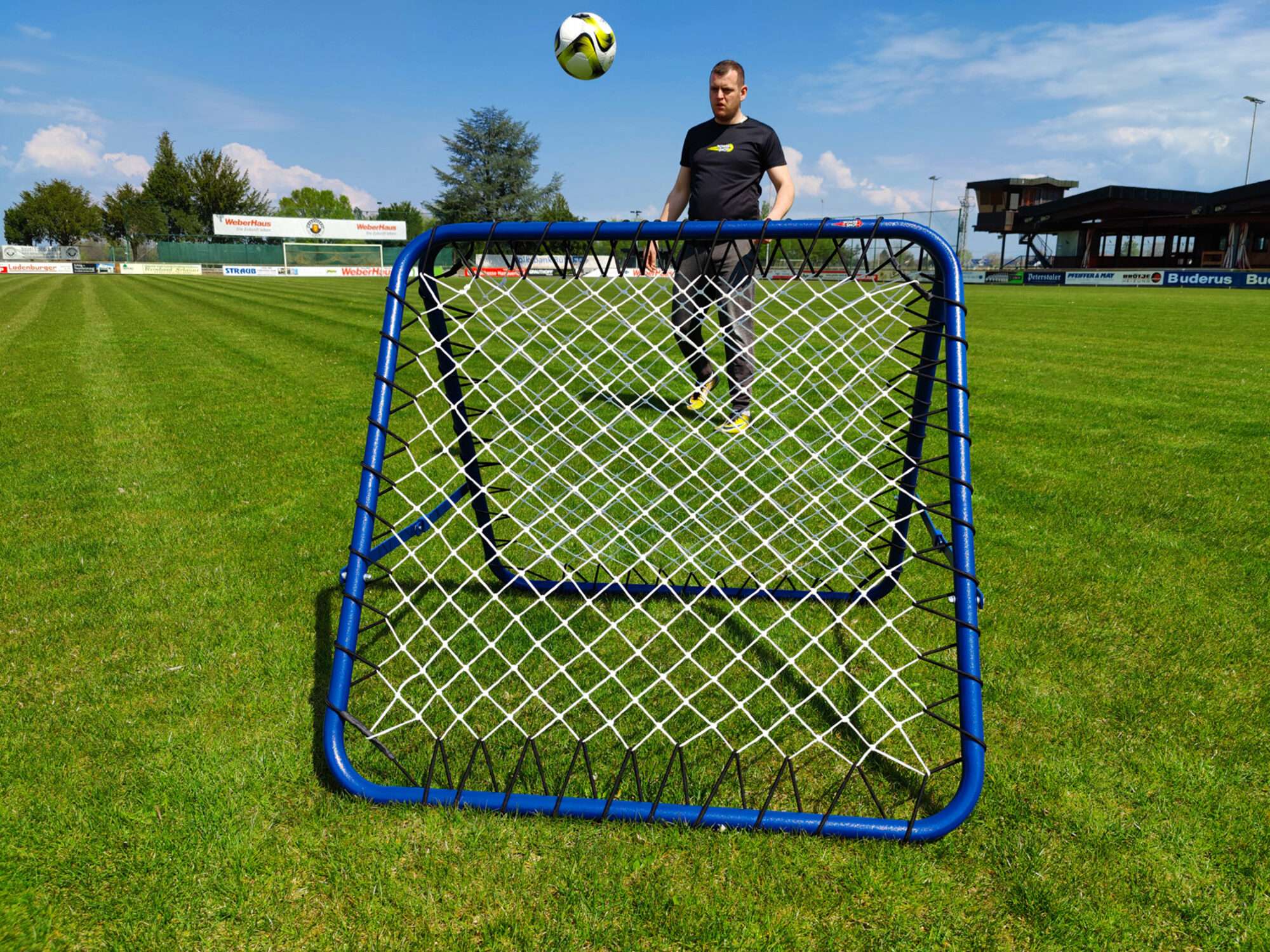 Image du produit : Red de rebote multijugador - Tchoukball de doble cara 100 x 100cm