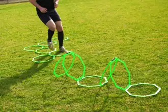 Escalera de agilidad octogonal - Ideal para ejercicios de coordinación