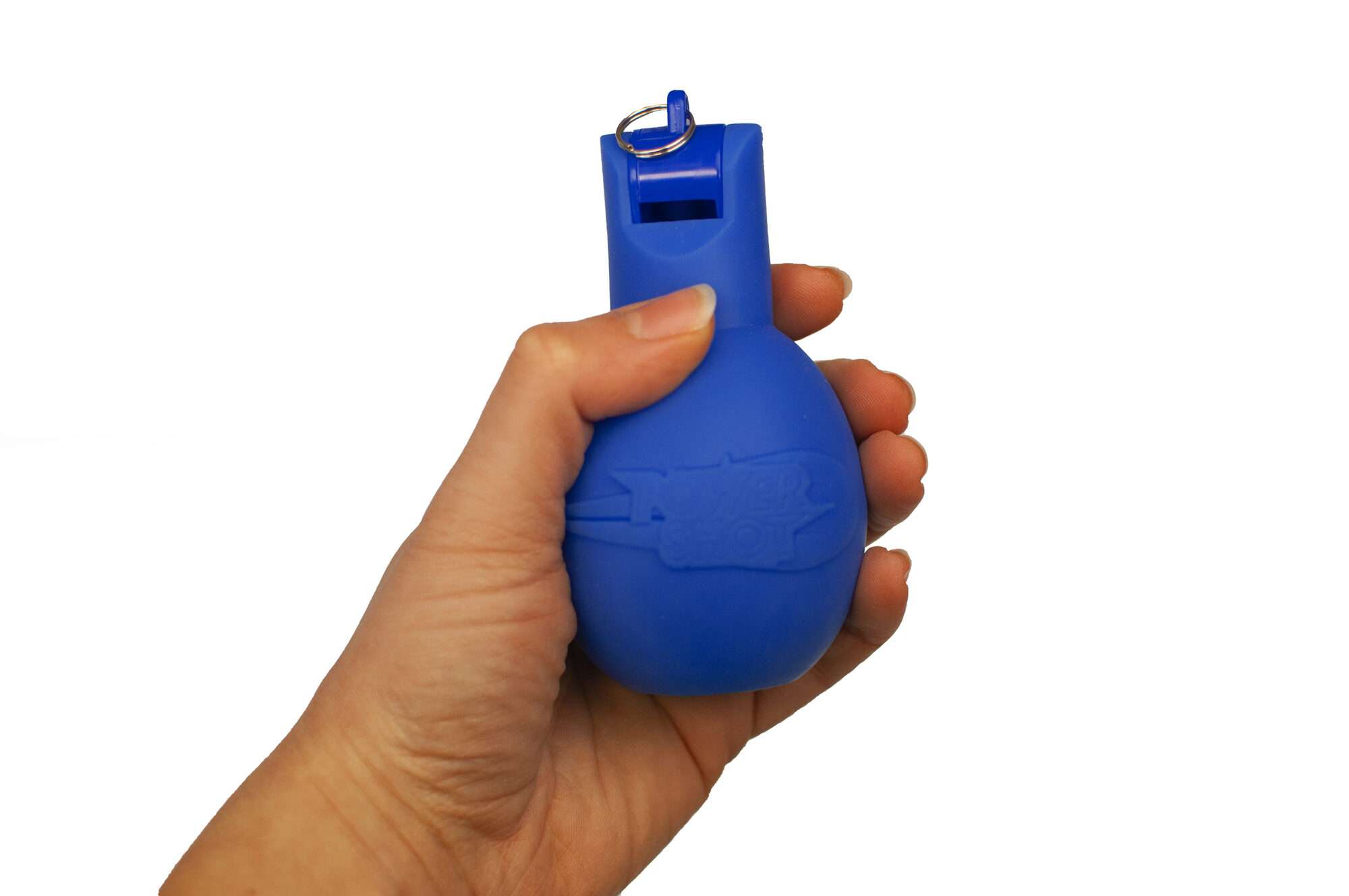 Image du produit : Silbato de pera / Silbato de mano higiénico - Azul